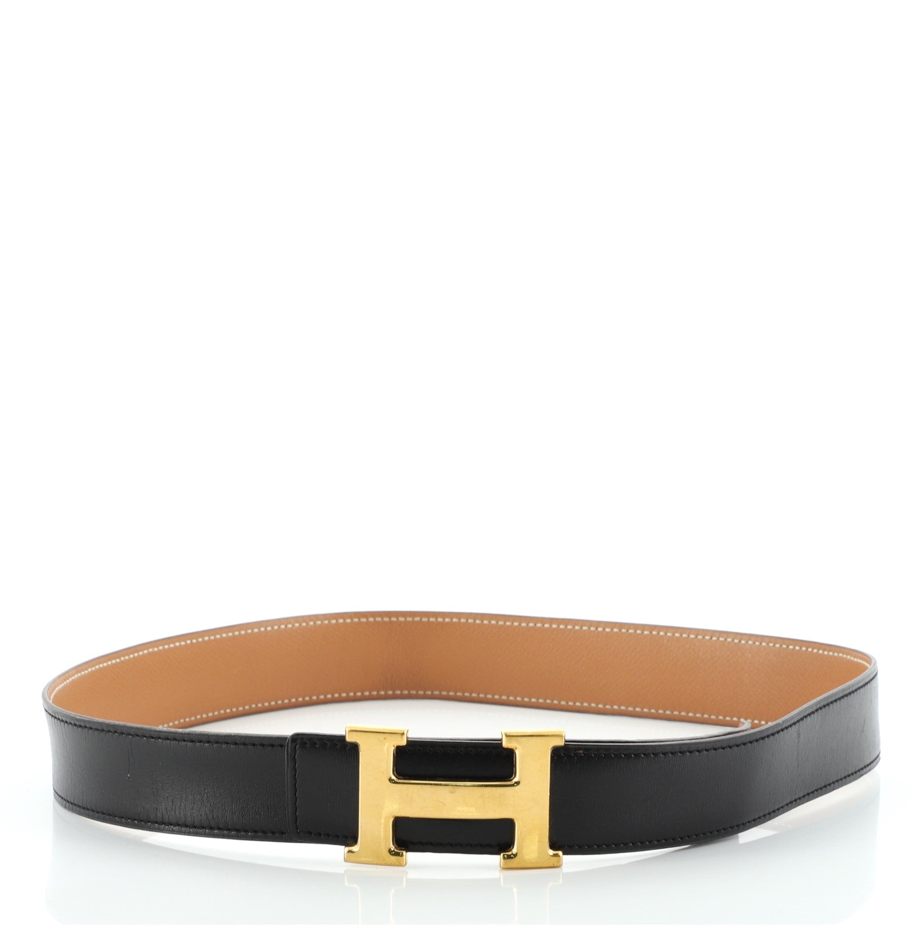 Constance Reversible Belt Leather Medium 70