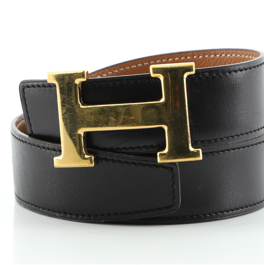 Constance Reversible Belt Leather Medium 70