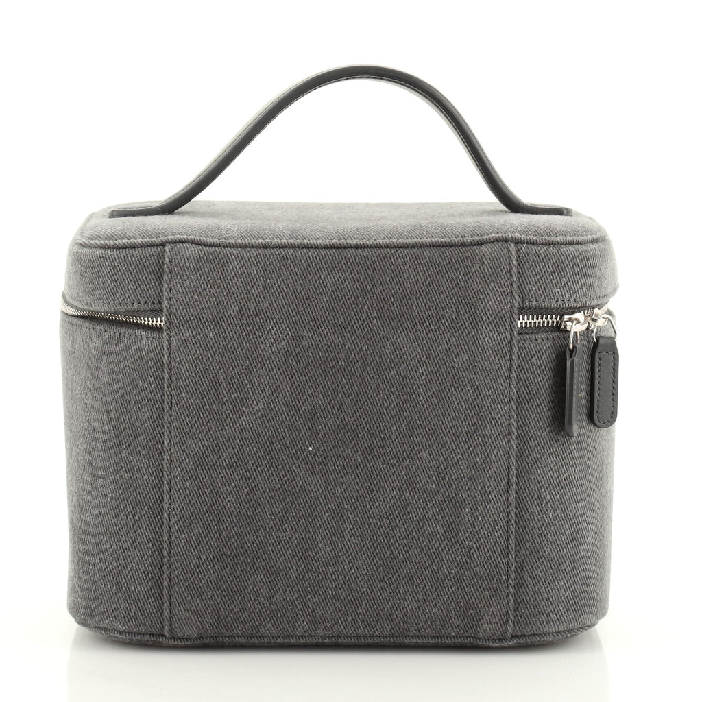 Deauville Vanity Case Canvas with Sequins