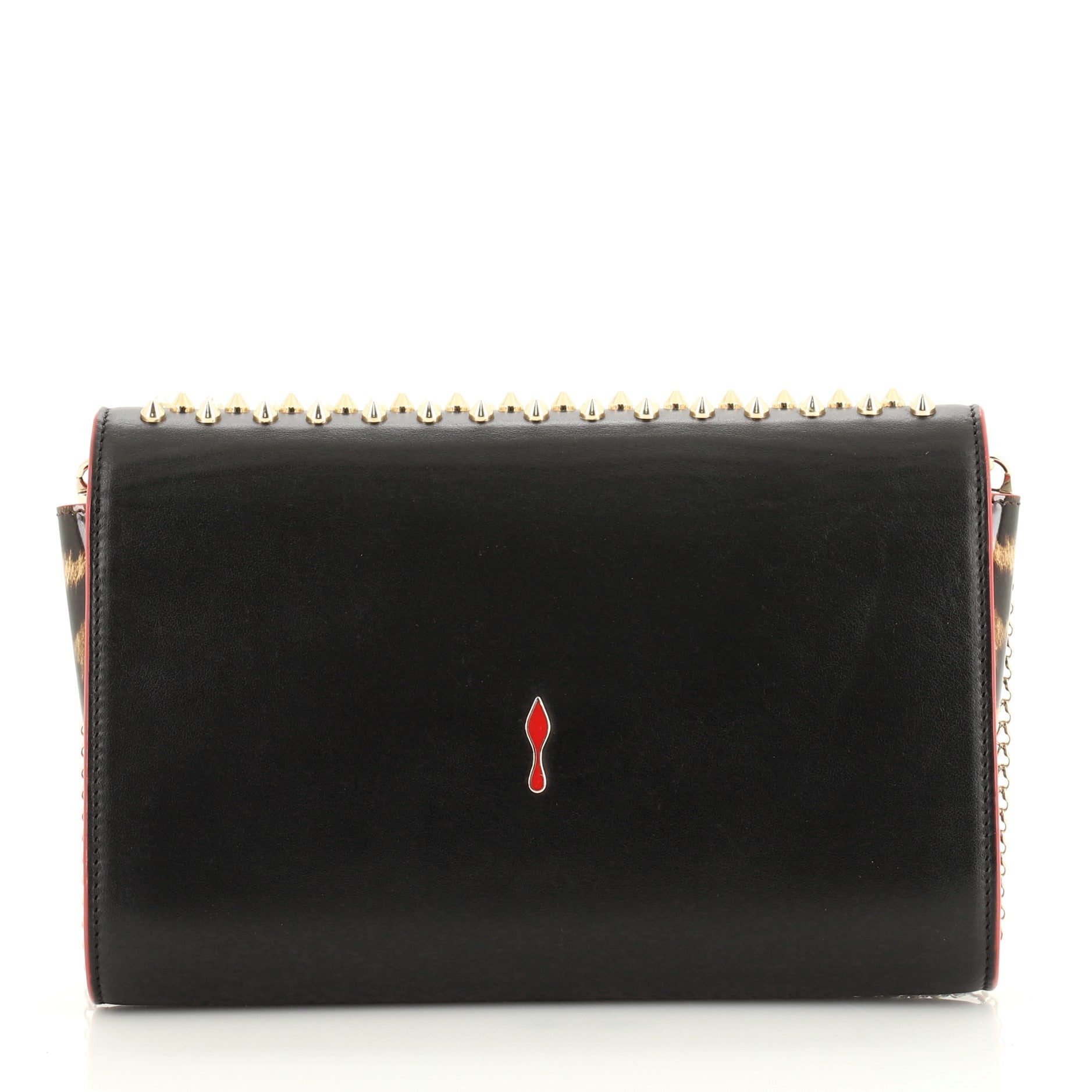Paloma Clutch Spiked Leather
