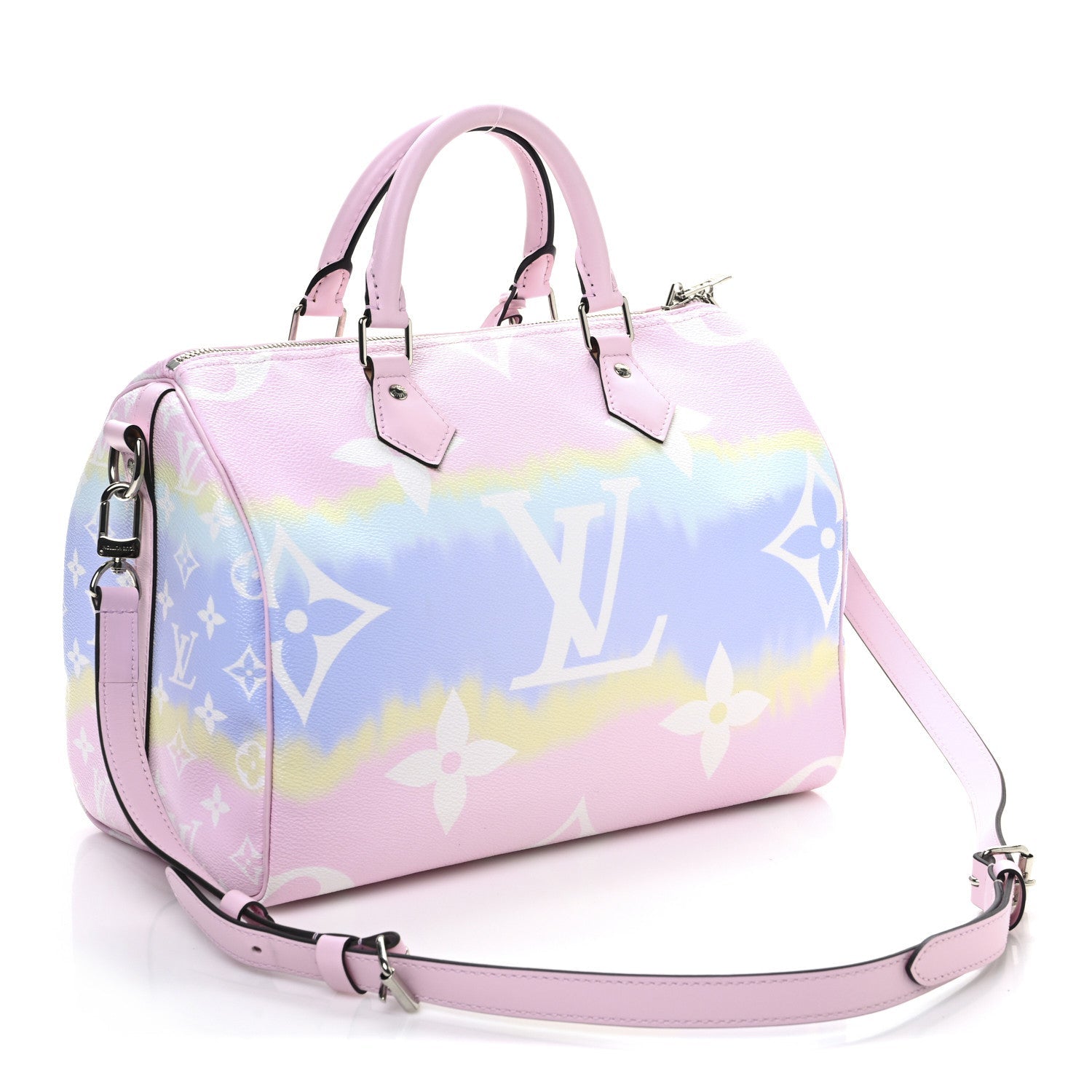 Monogram Escale Speedy Bandouliere 30 Pastel