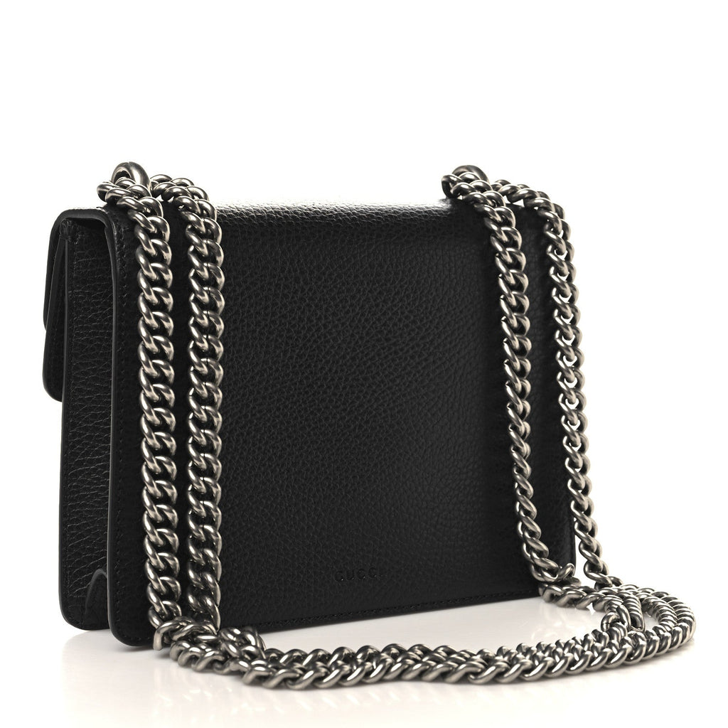 Calfskin Mini Dionysus Shoulder Bag Black