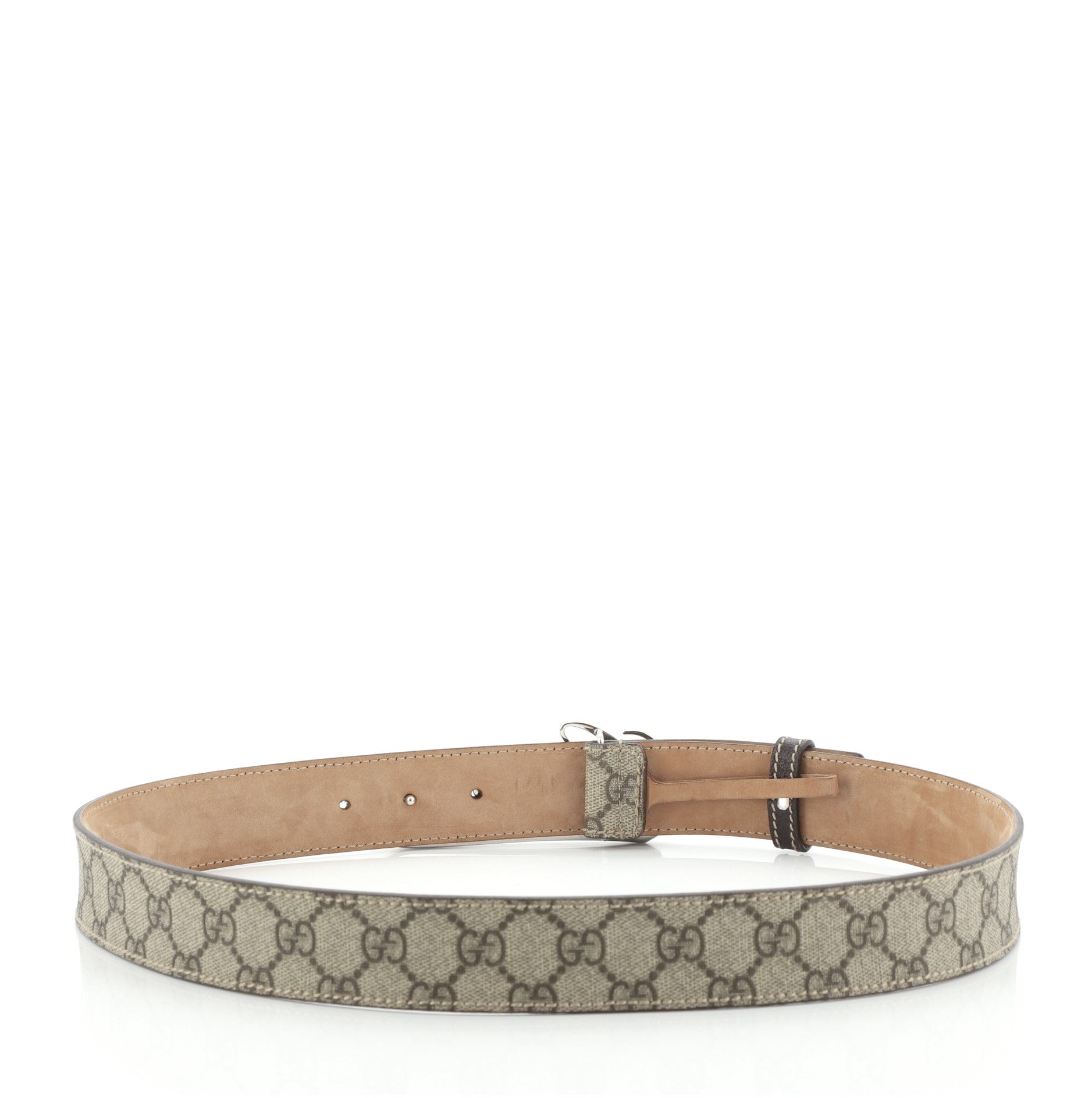 Script Belt GG Coated Canvas Medium 5