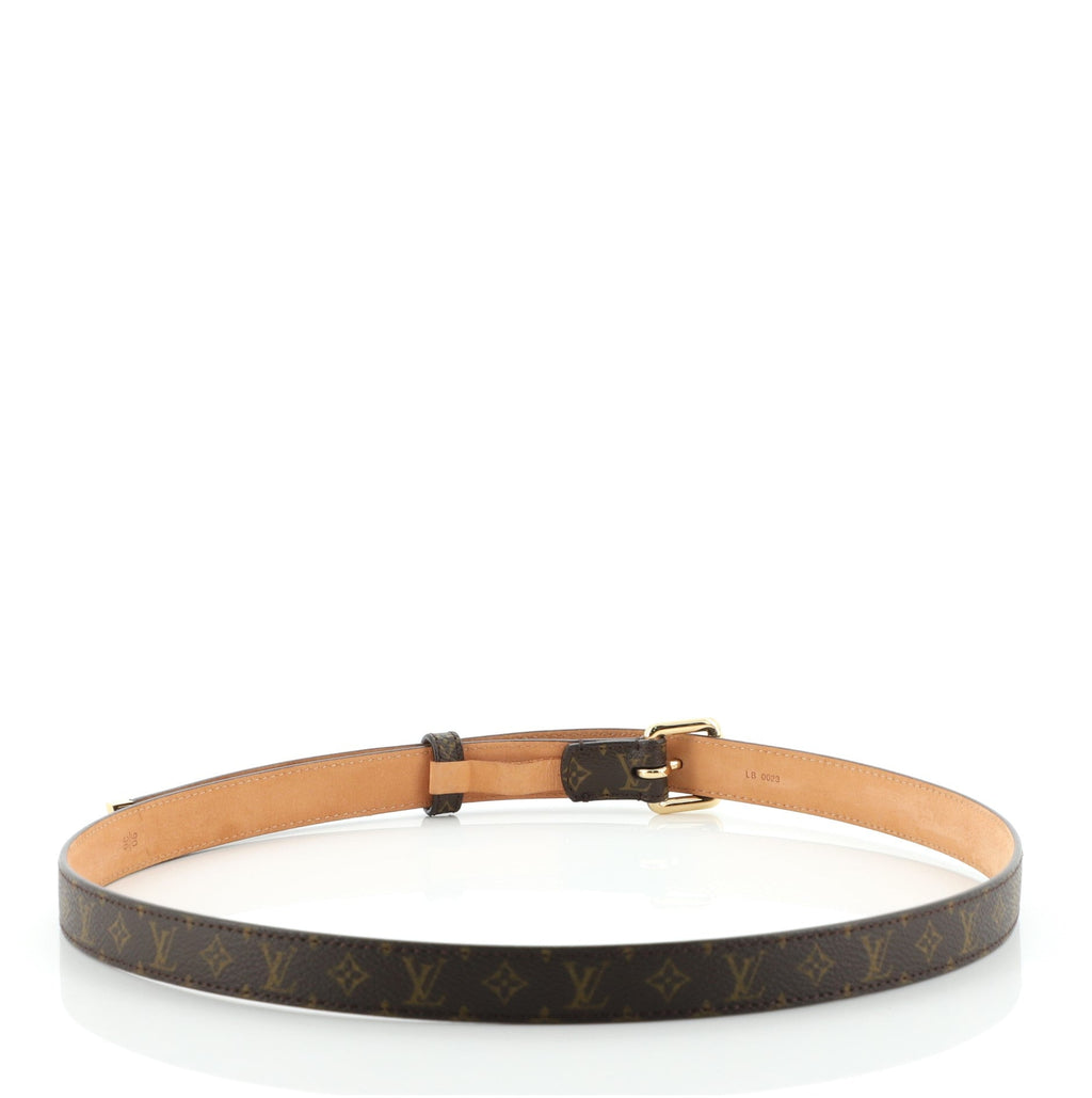 Belt Monogram Canvas Thin 90