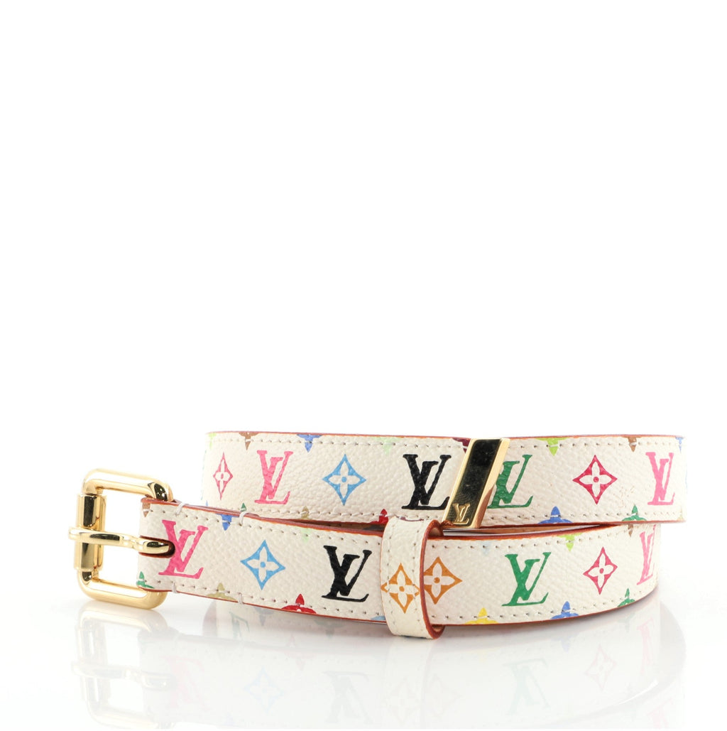 Belt Monogram Multicolor Thin 90