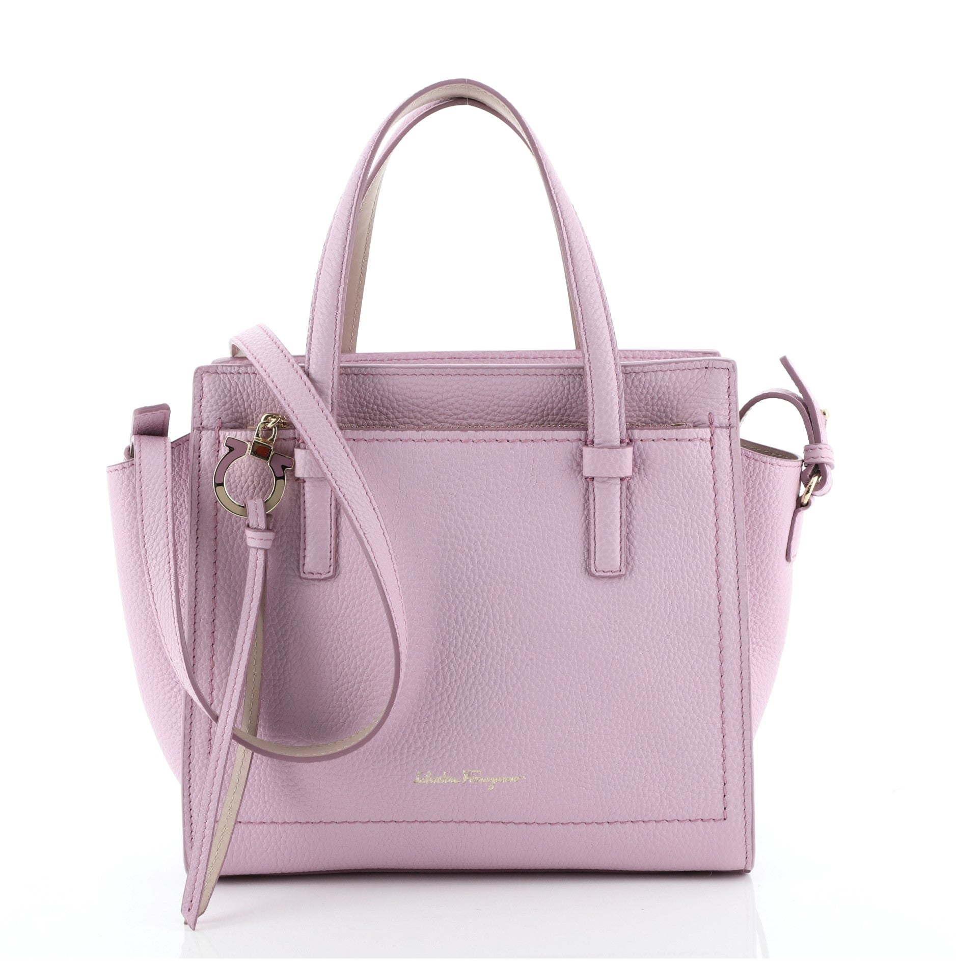 Amy Tote Pebbled Leather Mini
