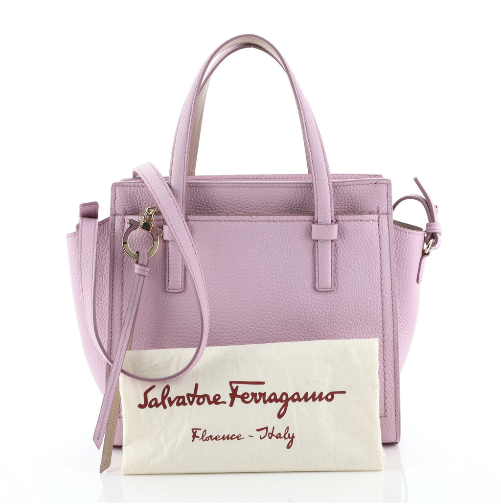 Amy Tote Pebbled Leather Mini
