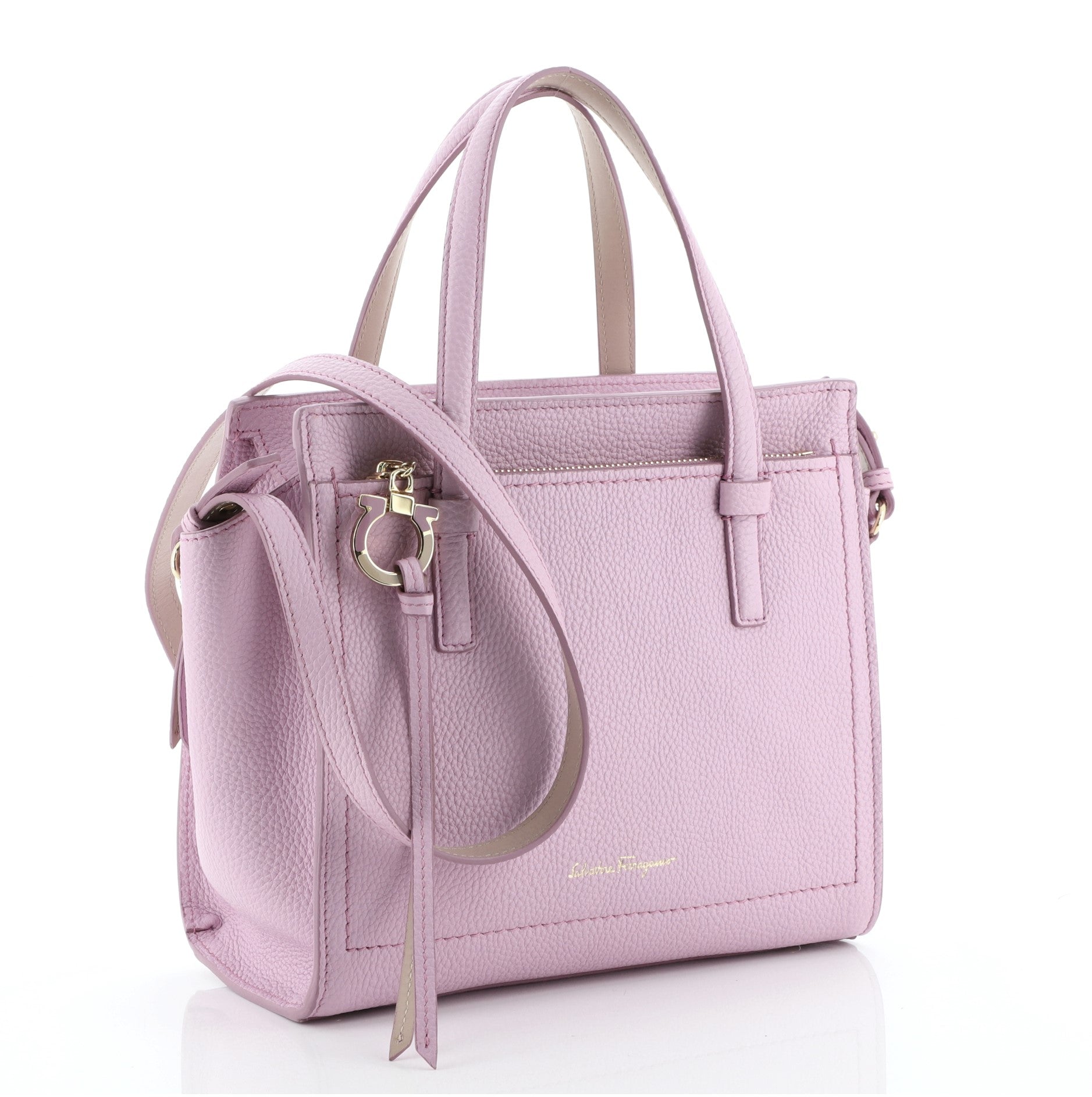 Amy Tote Pebbled Leather Mini