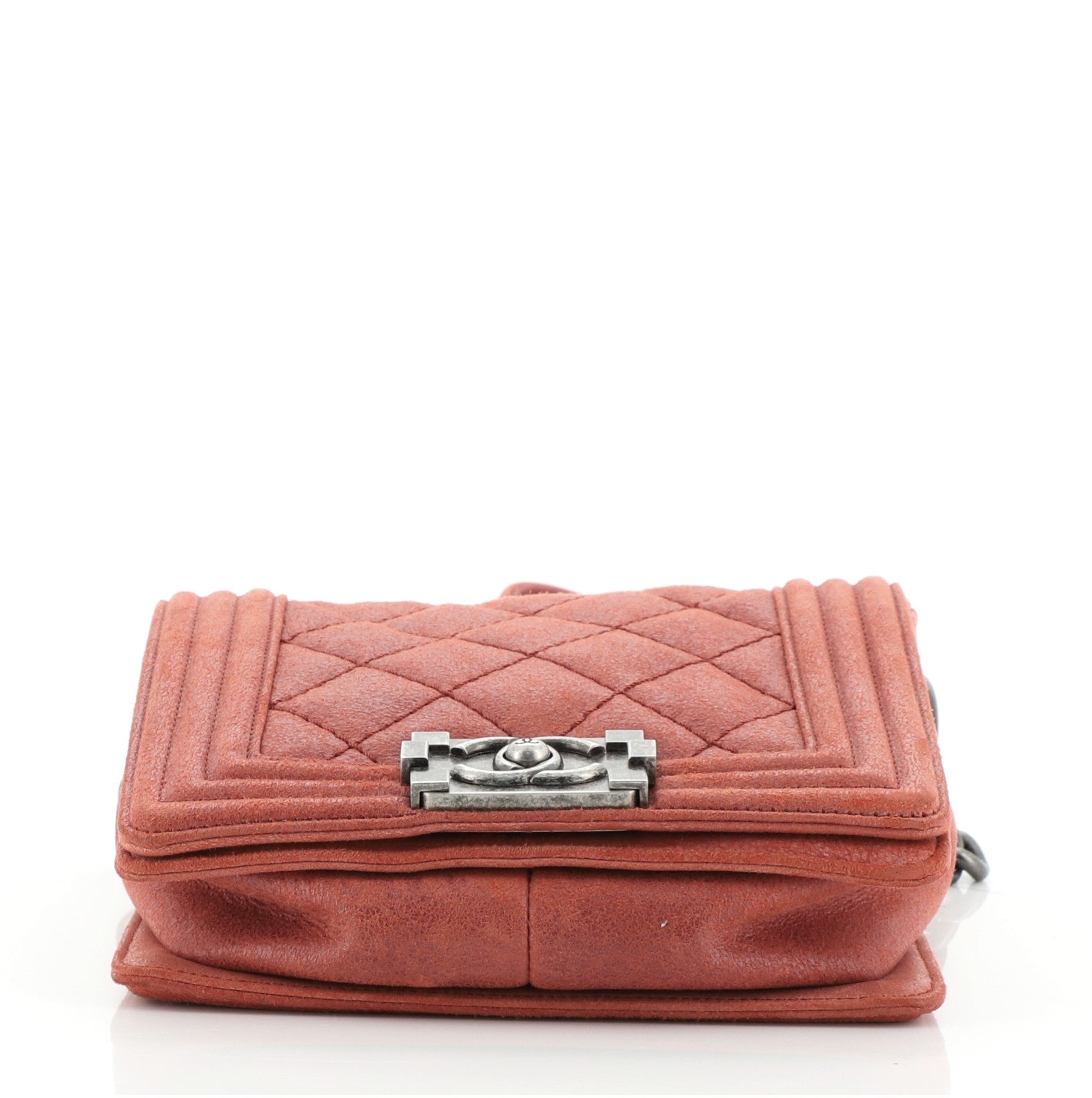 Boy Flap Bag Quilted Gentle Iridescent Calfskin Mini