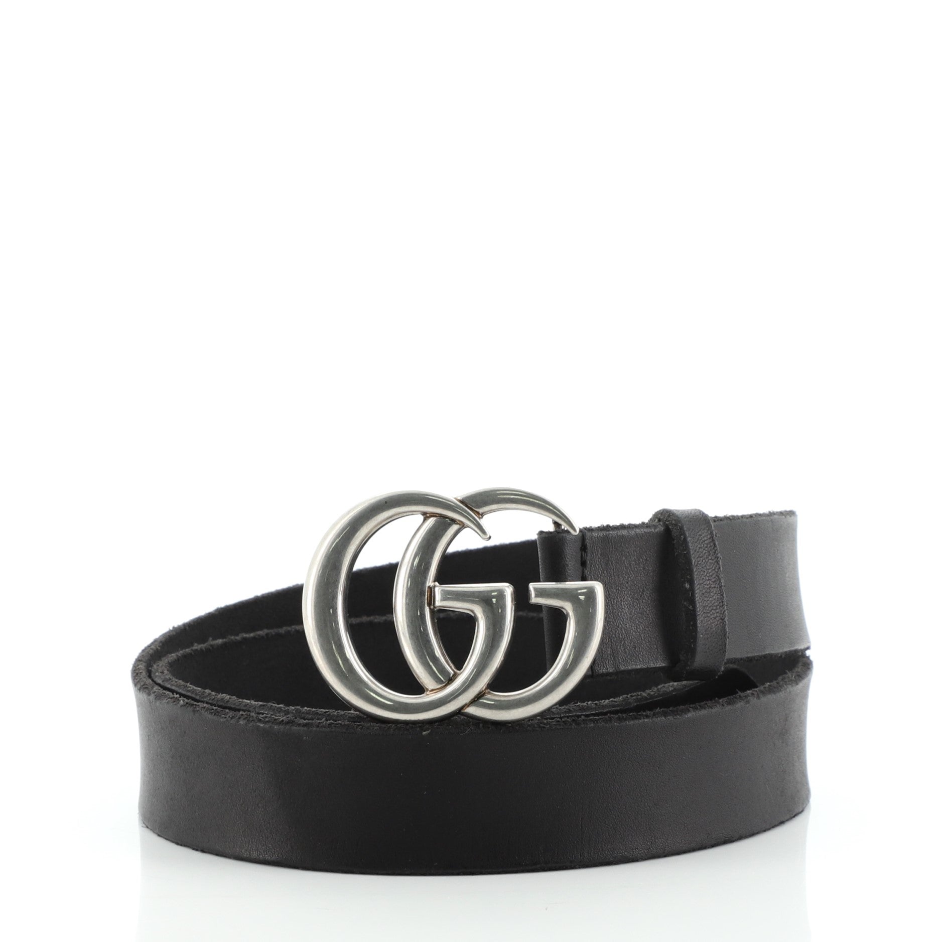 GG Marmont Belt Leather Wide 80