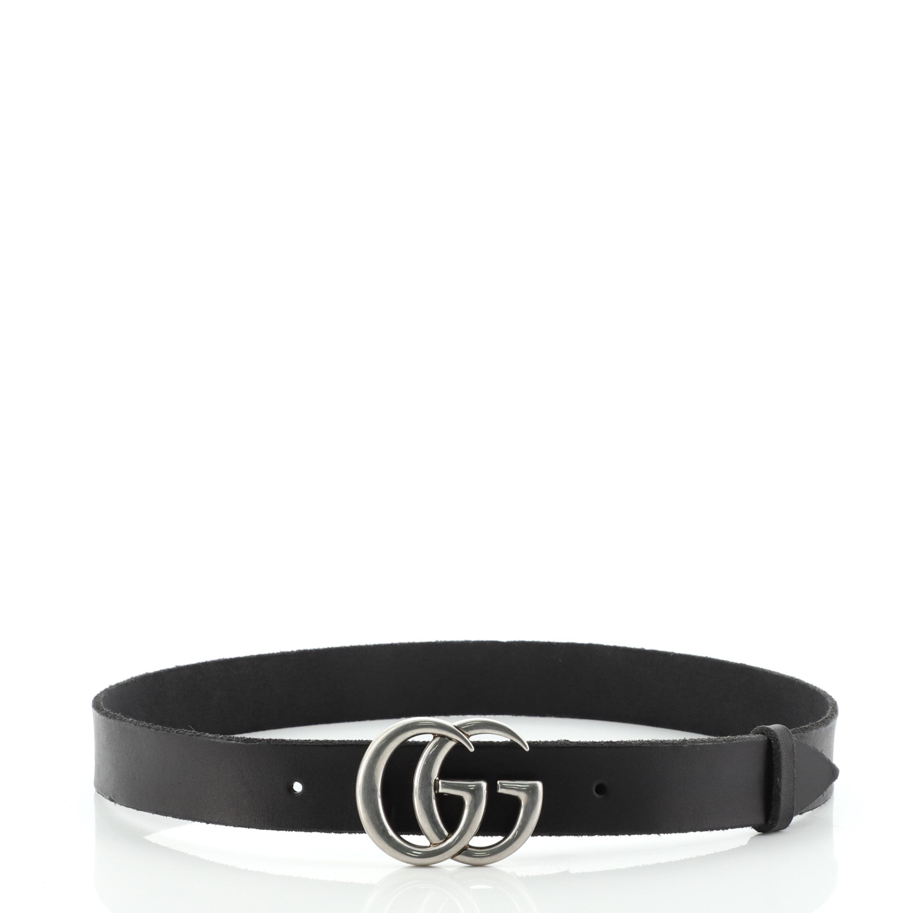 GG Marmont Belt Leather Wide 80