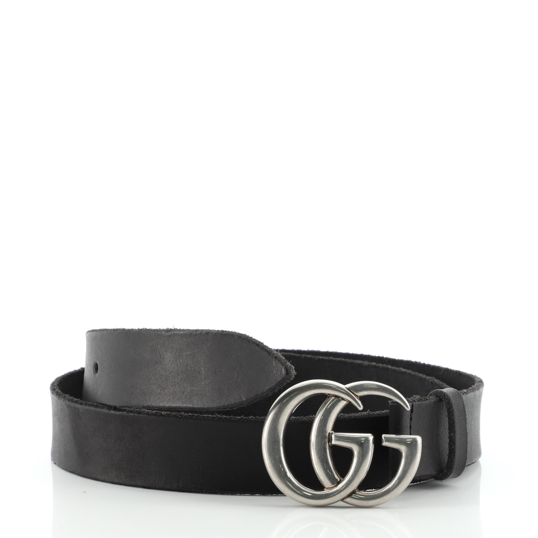 GG Marmont Belt Leather Wide 80