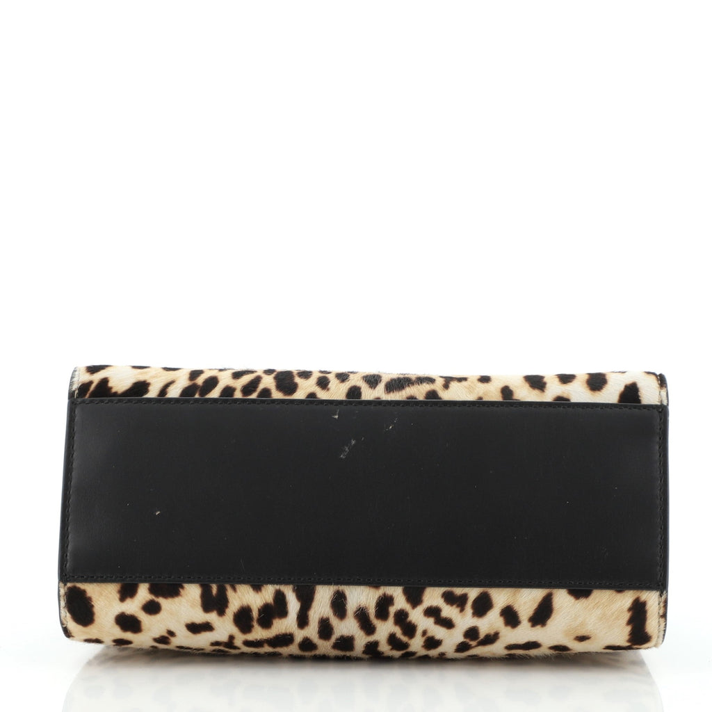 Nymphaea Top Handle Bag Printed Calf Hair Mini