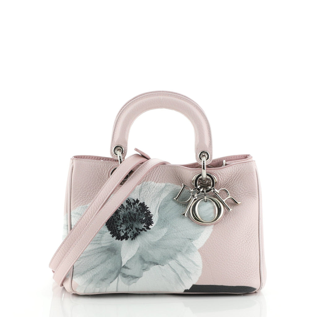 Diorissimo Tote Printed Leather Mini