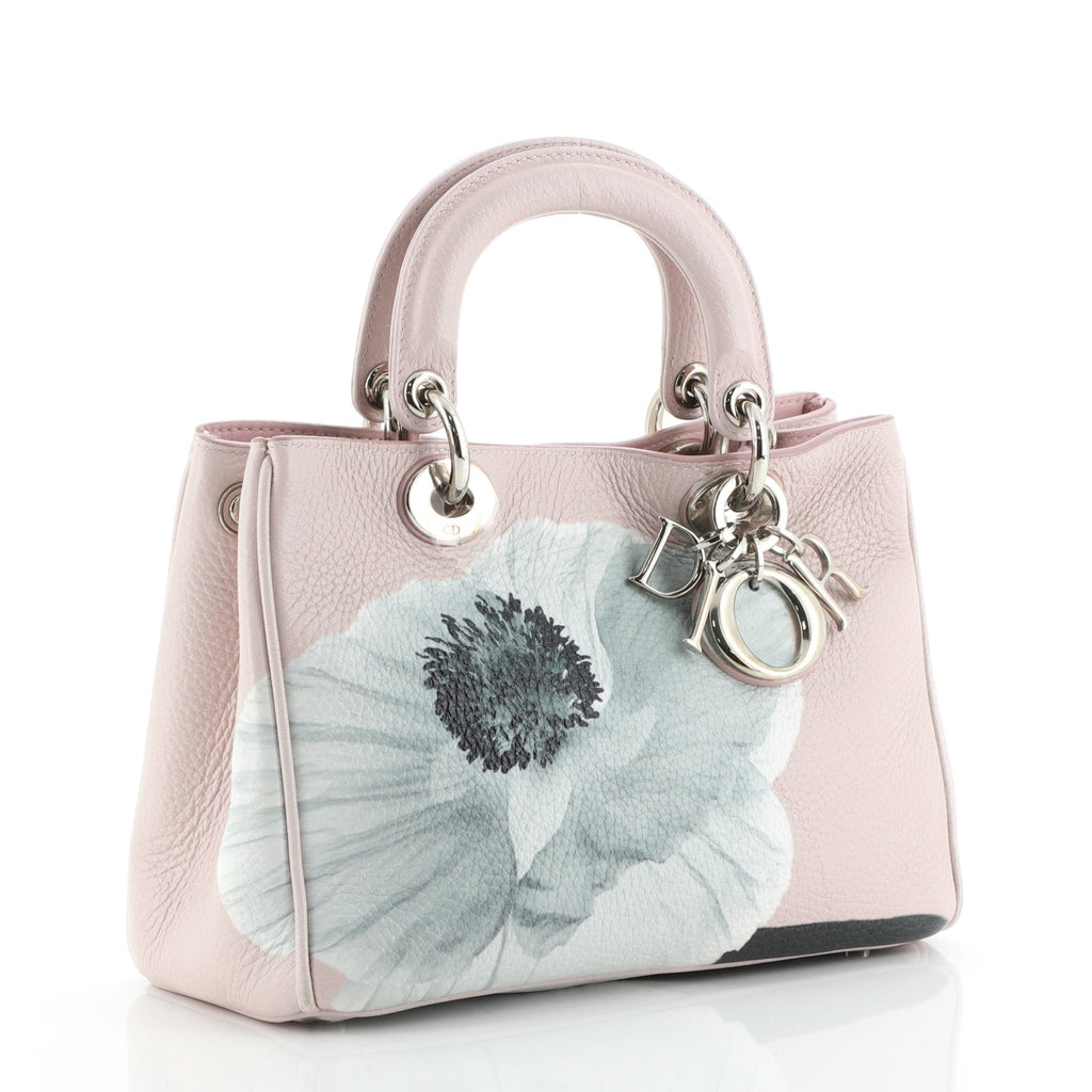 Diorissimo Tote Printed Leather Mini