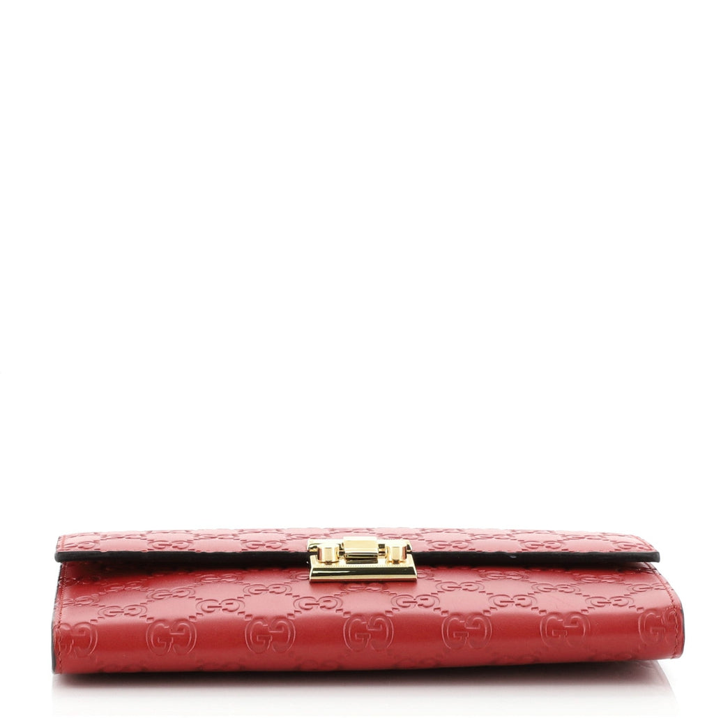Padlock Clutch Guccissima Leather
