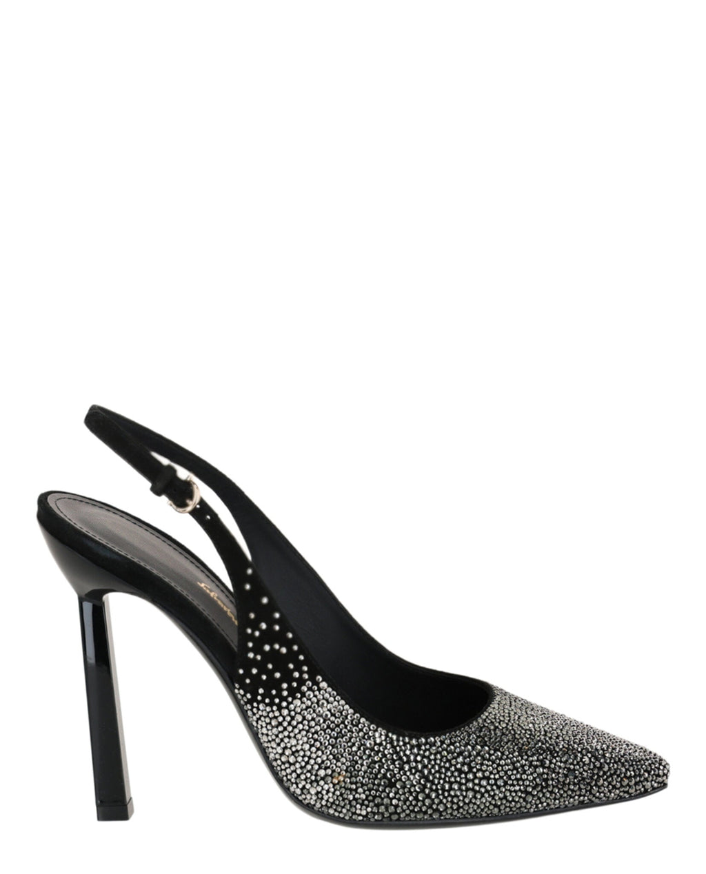 Jessie Crystal-Embellished Slingback Pumps