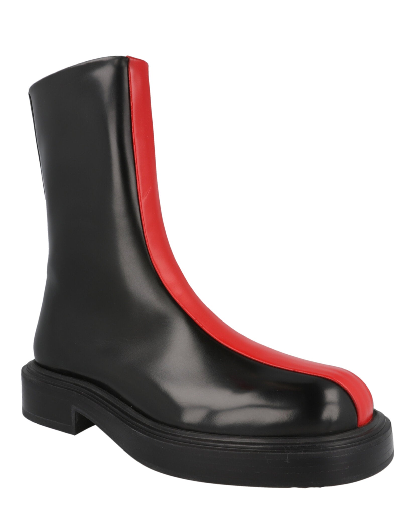 Florentia Contrasting Insert Ankle Boots