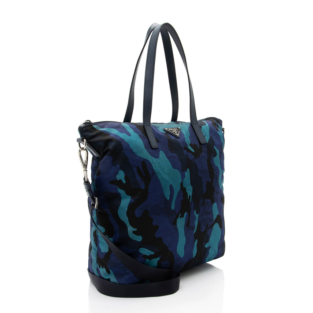 Convertible Zip Tote Tessuto Medium