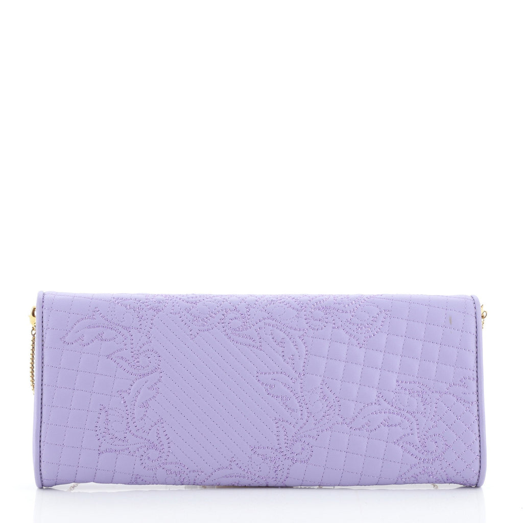 Vanitas Clutch on Chain Barocco Leather