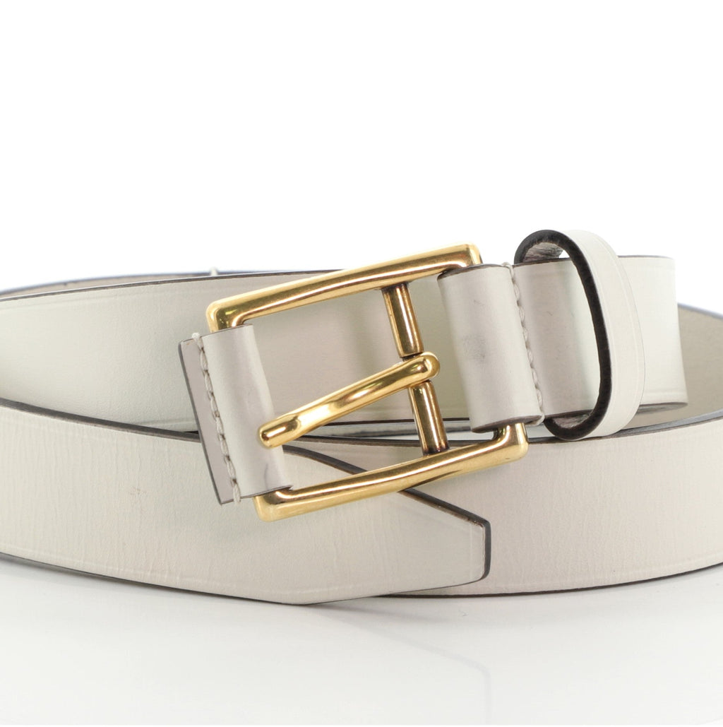 Feather Belt Leather Medium 95