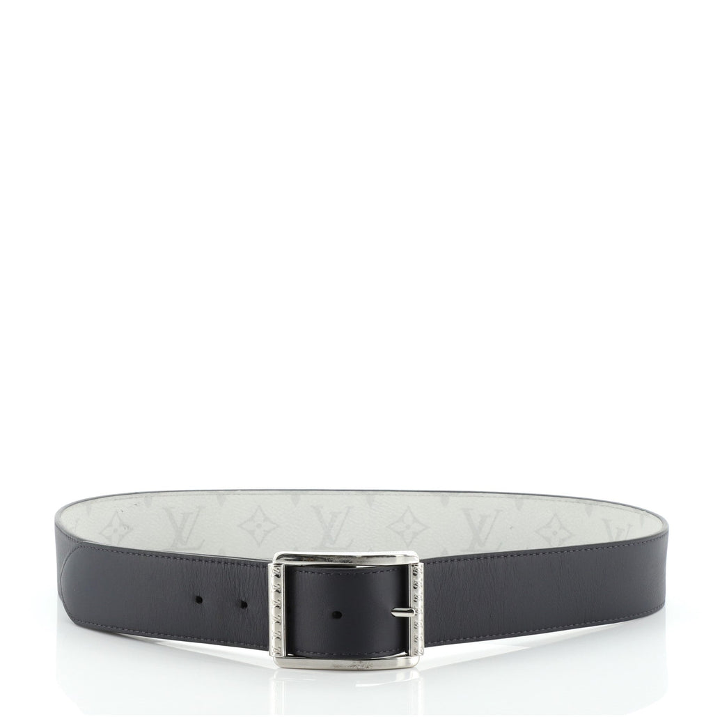Reverso Reversible Belt Monogram Canvas and Leather Wide 90