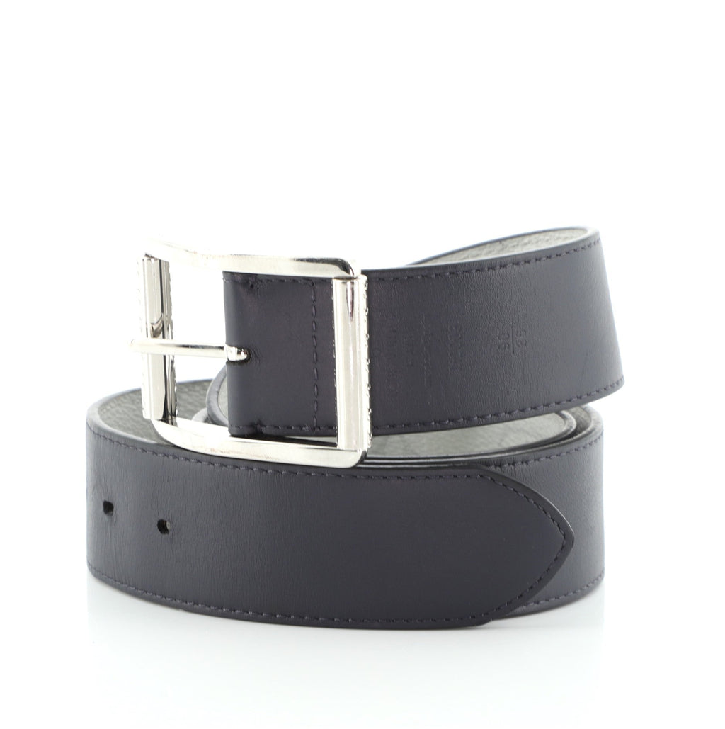 Reverso Reversible Belt Monogram Canvas and Leather Wide 90