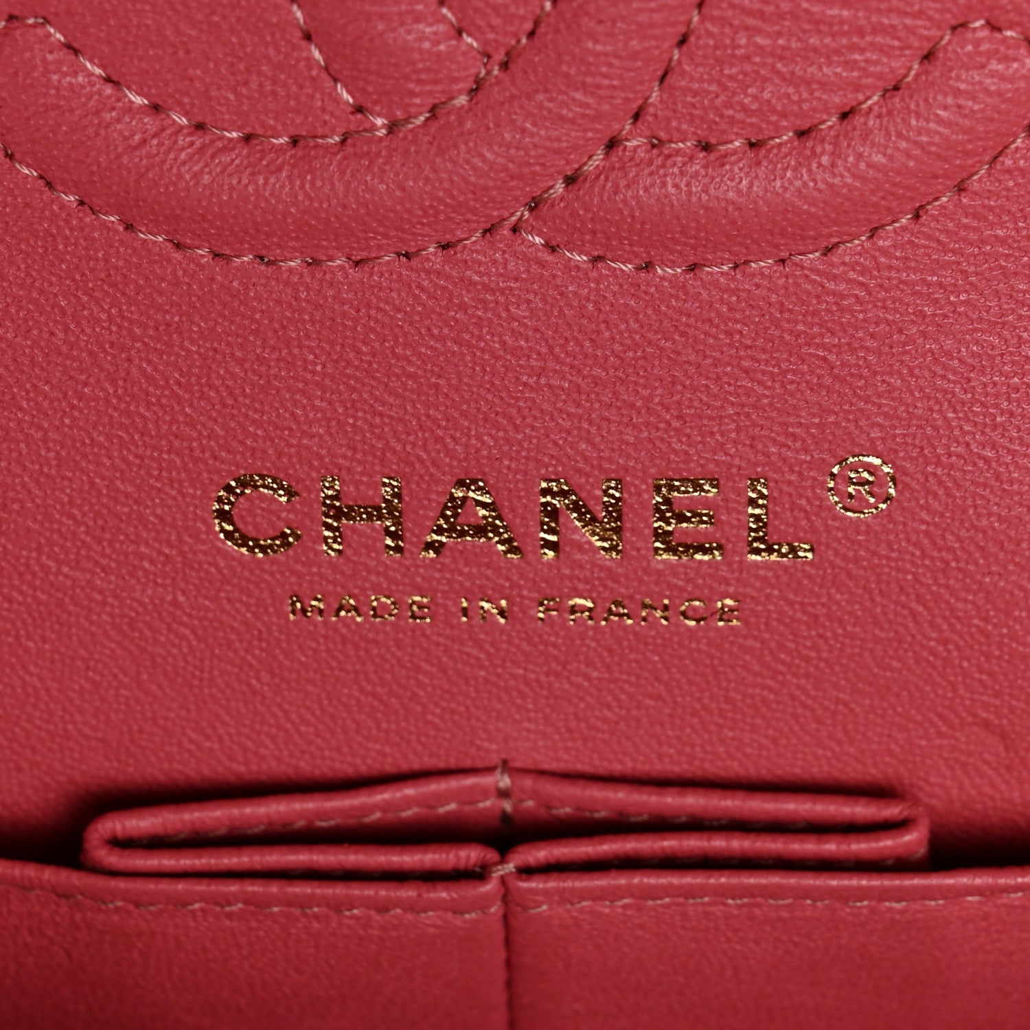 Caviar Quilted Small Double Flap Pink
