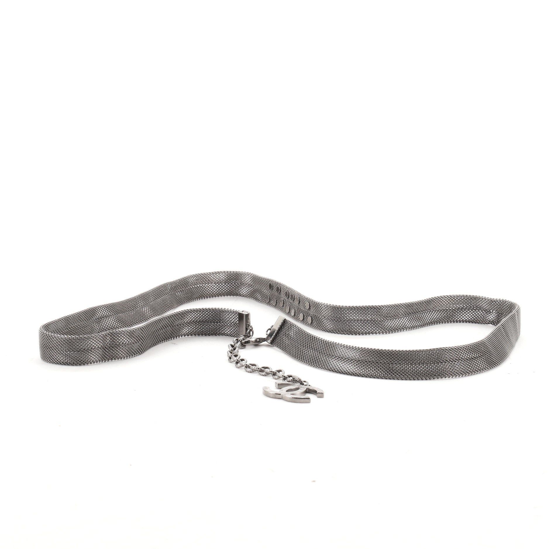 CC Charm Logo Belt Mesh 45