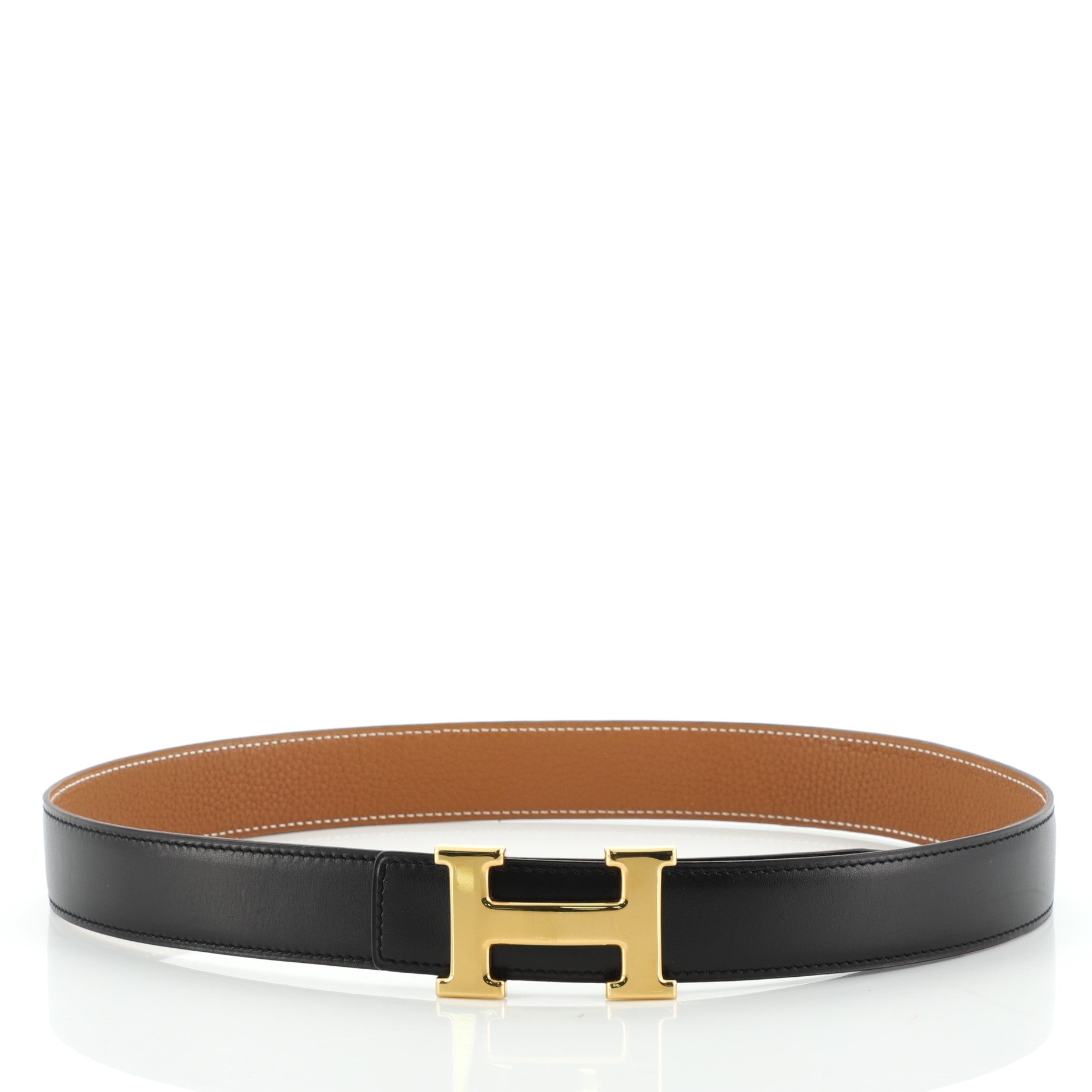 Constance Reversible Belt Leather Medium 80