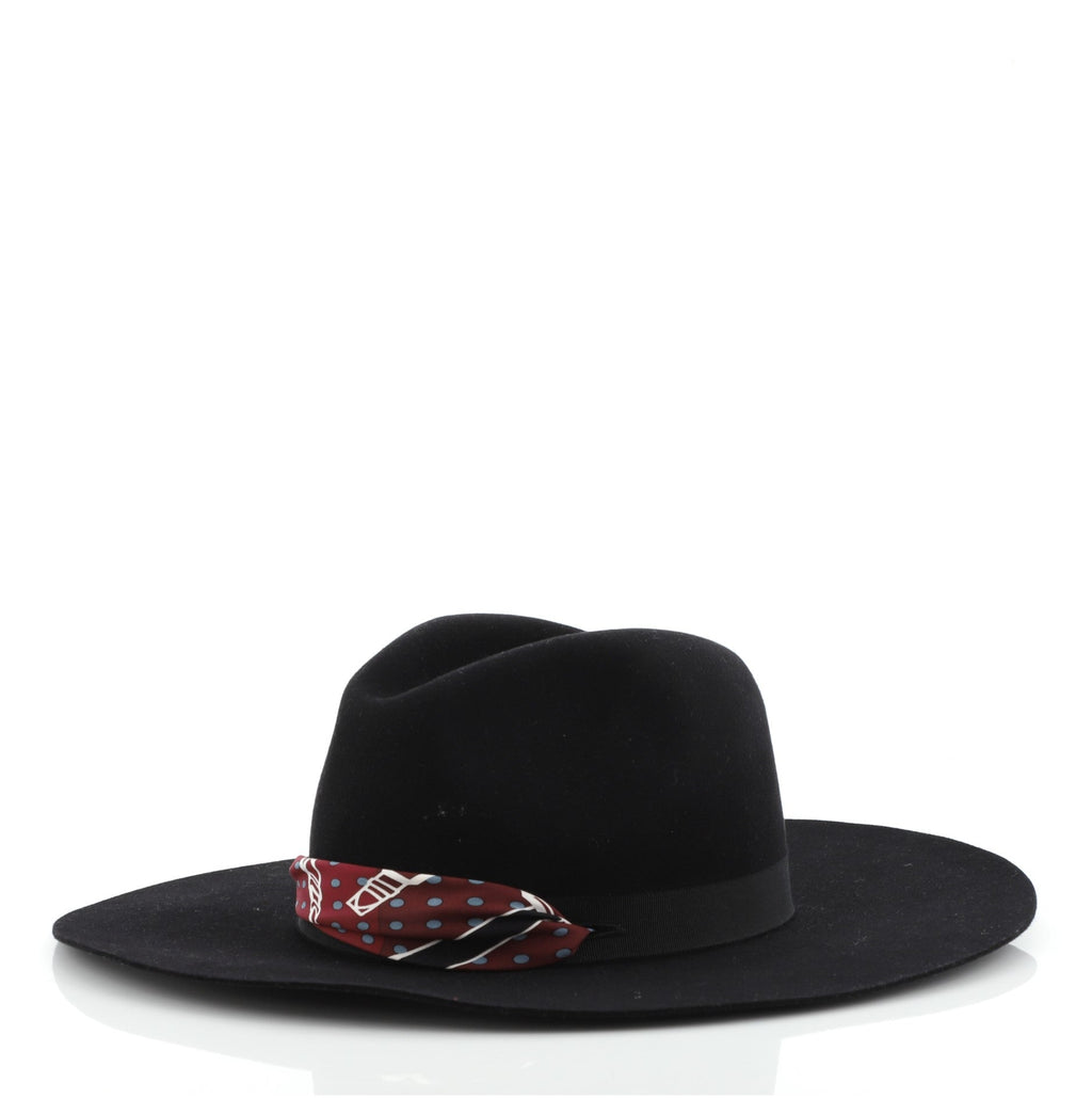 Scarf Fedora Hat Rabbit Felt XXL