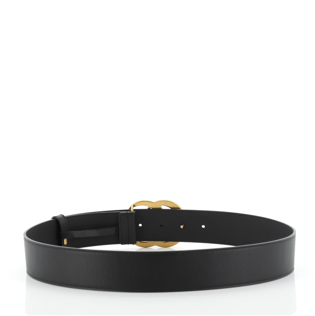 GG Marmont Belt Leather Wide 80