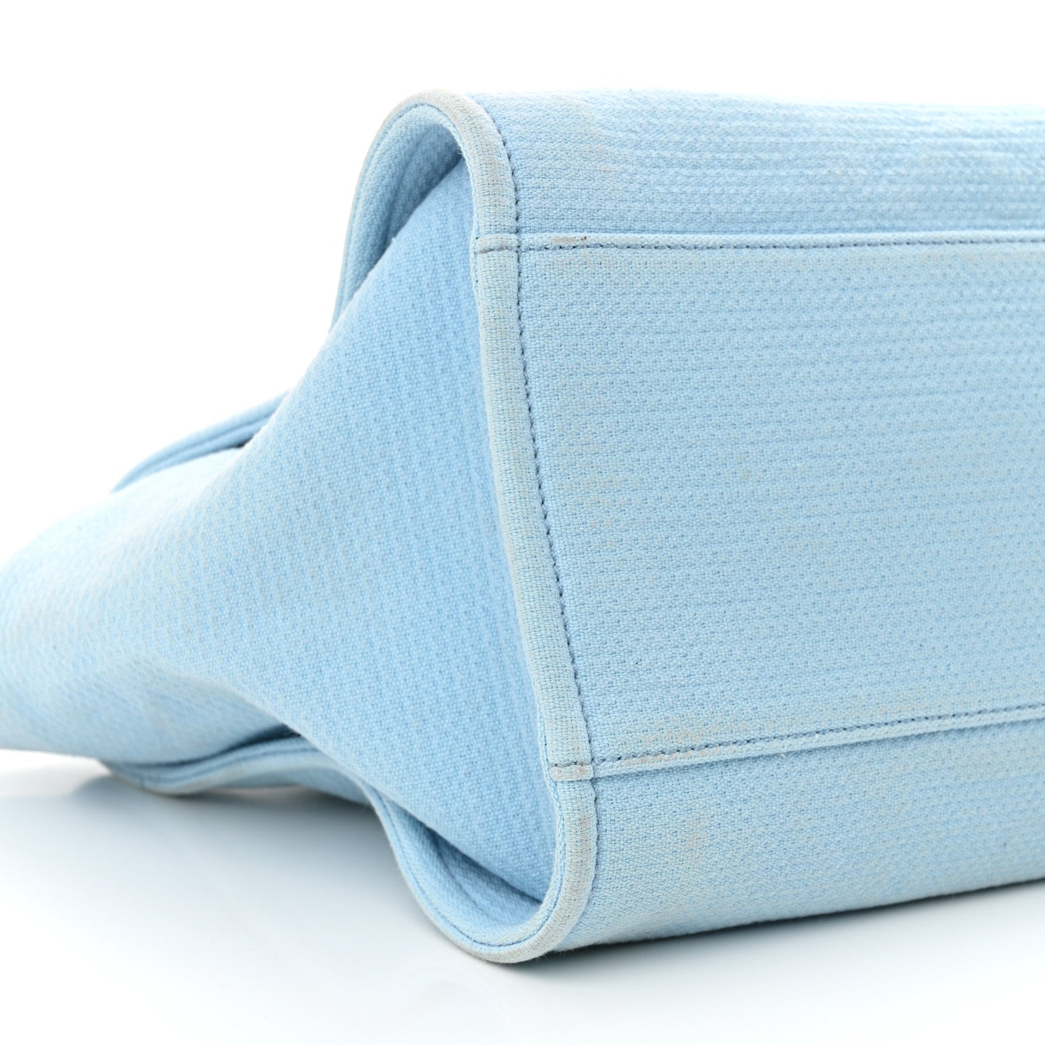 Mixed Fibers Medium Deauville Tote Light Blue