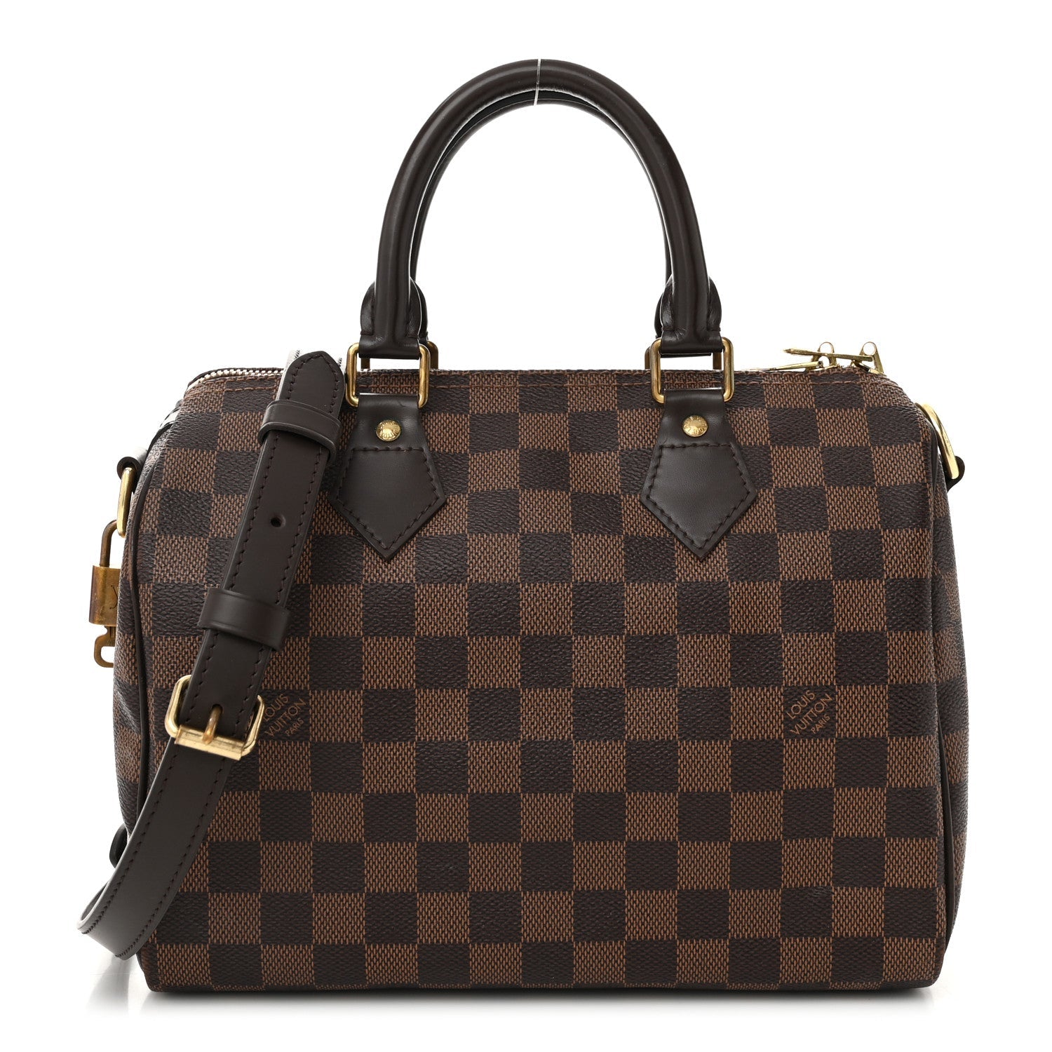 Damier Ebene Speedy Bandouliere 25