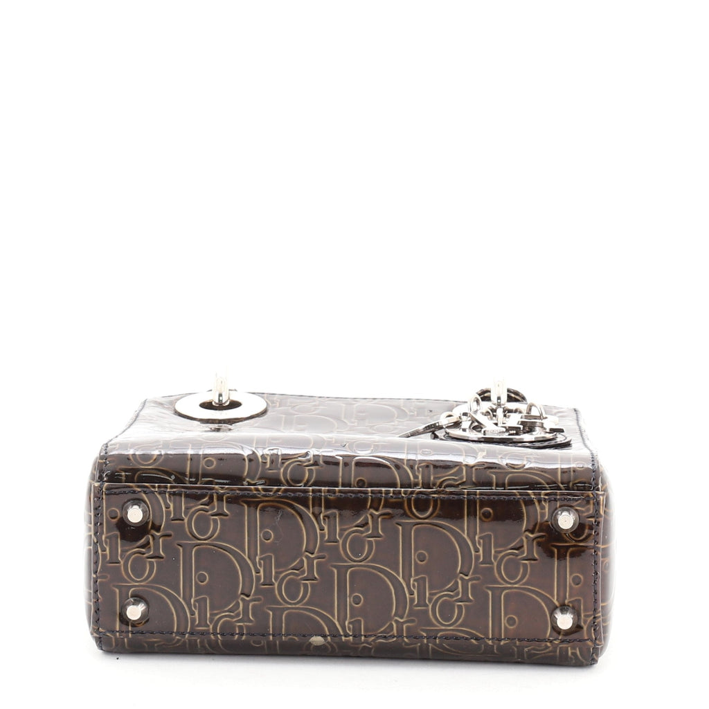 Lady Dior Bag Ultimate Embossed Patent Mini