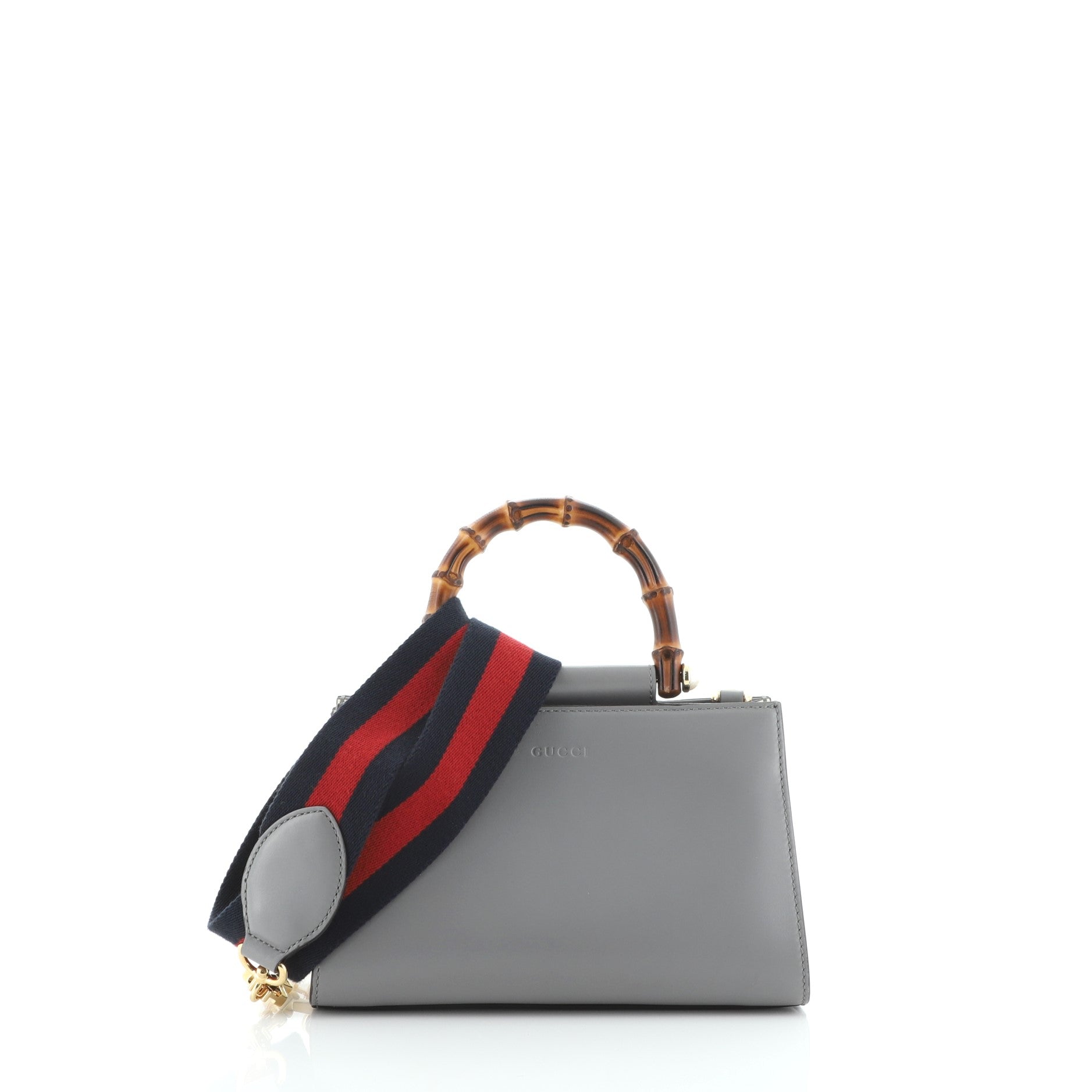 Nymphaea Top Handle Bag Leather Mini