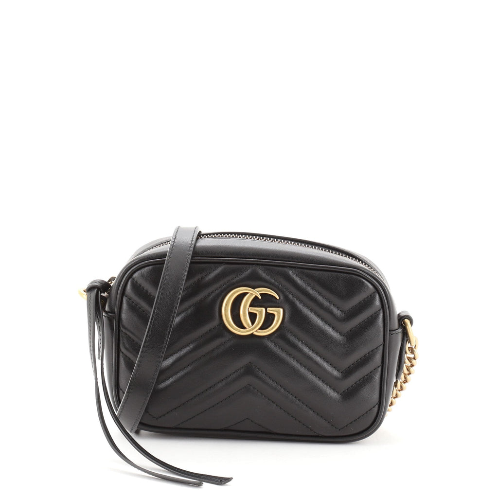 GG Marmont Shoulder Bag Matelasse Leather Mini