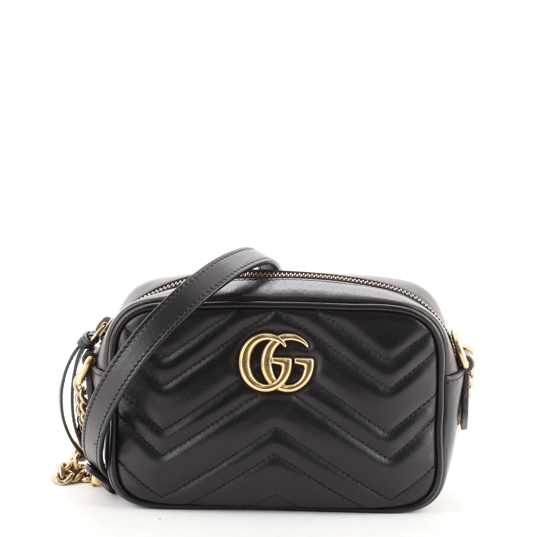 GG Marmont Shoulder Bag Matelasse Leather Mini