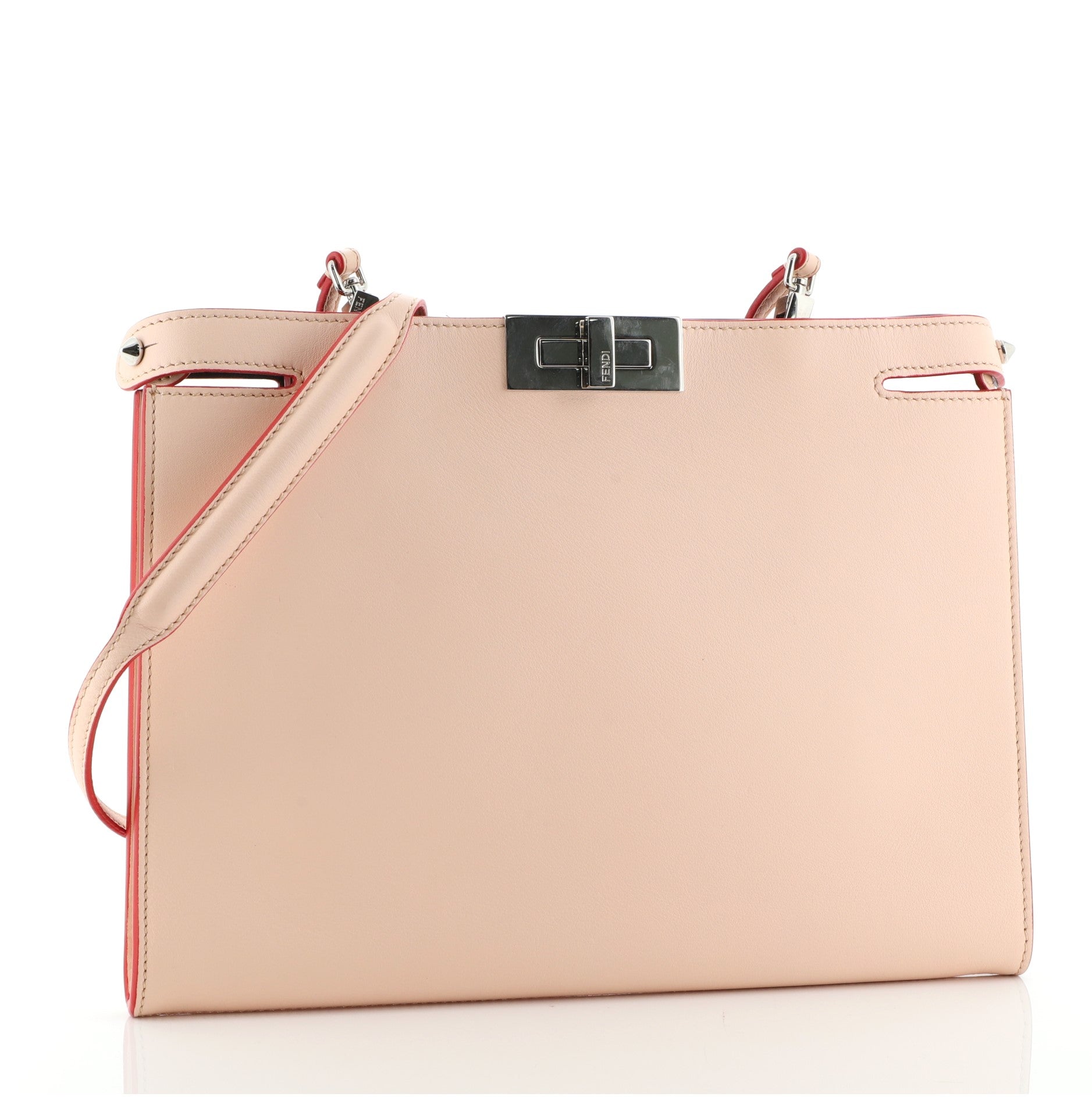 Peekaboo Clutch Leather