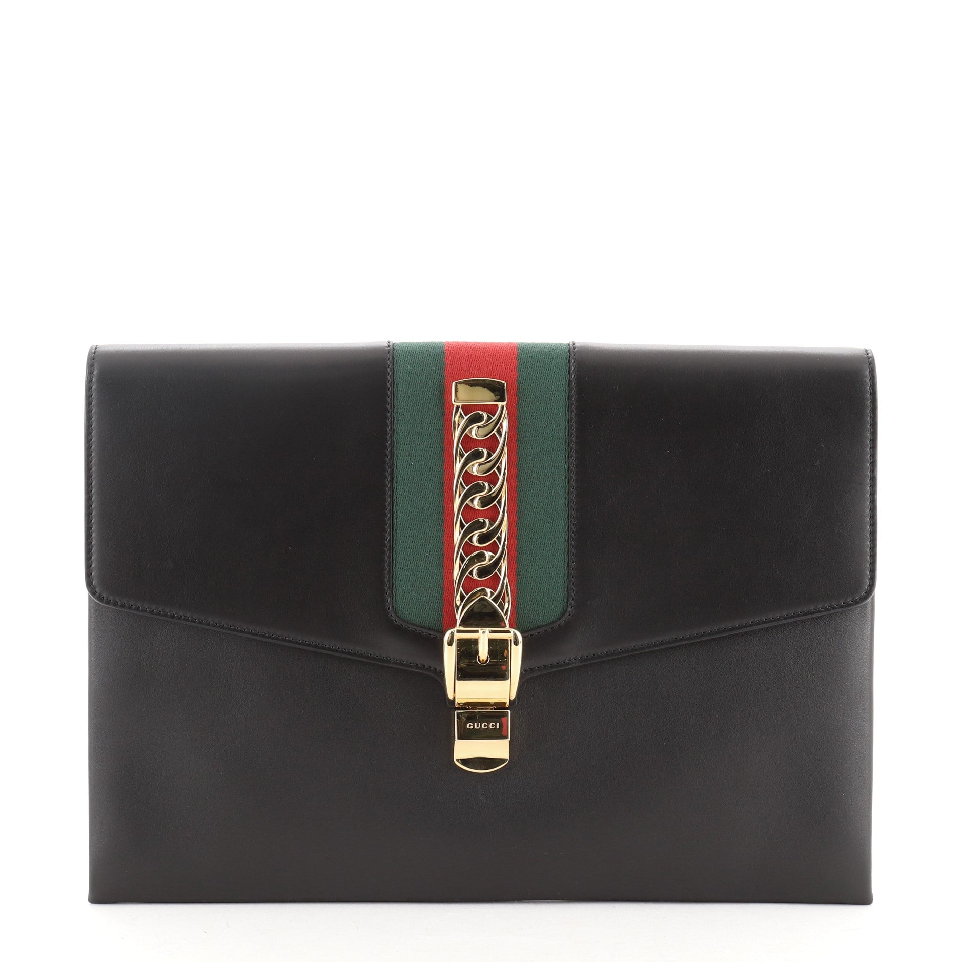 Sylvie Clutch Leather Maxi