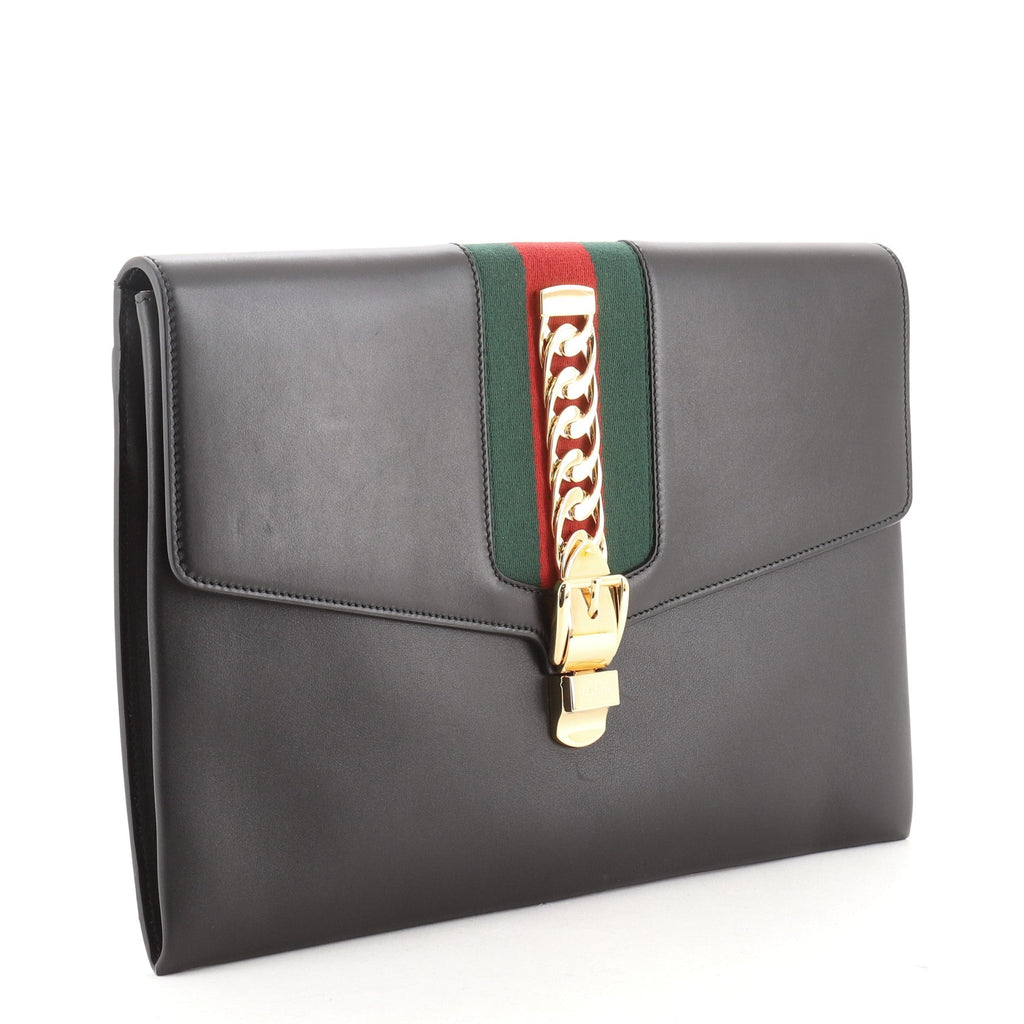 Sylvie Clutch Leather Maxi