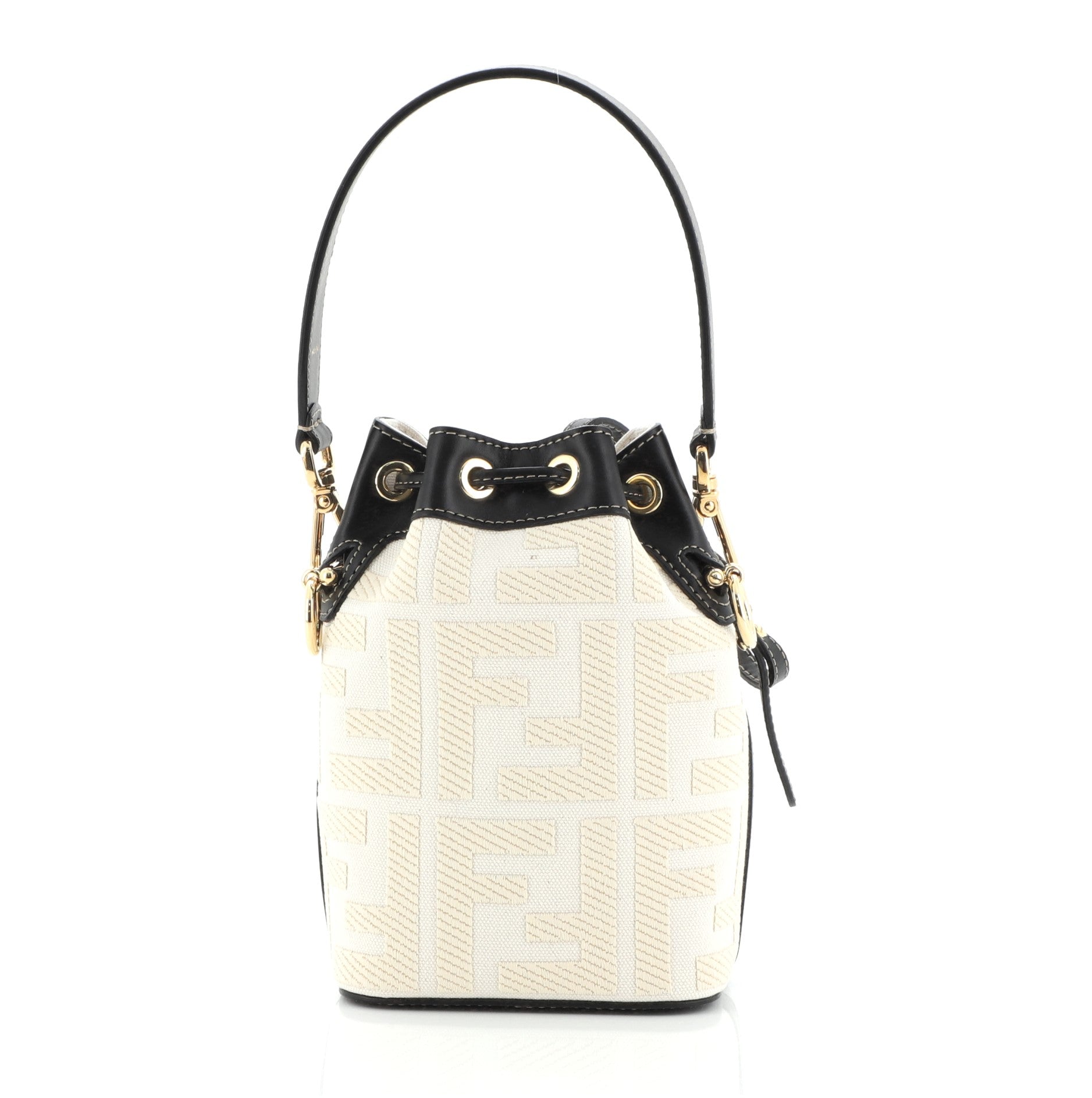 Mon Tresor Bucket Bag Zucca Jacquard Mini
