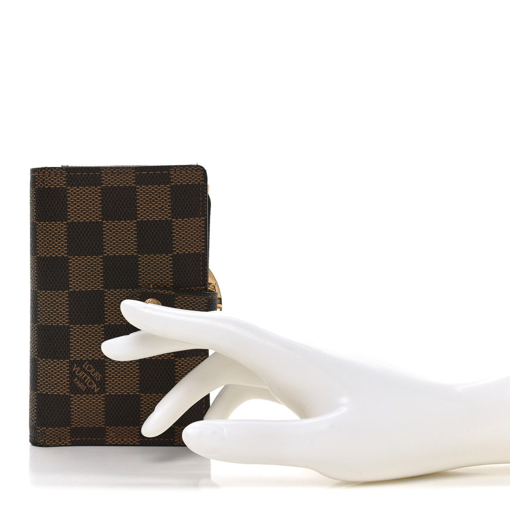 Damier Ebene French Purse Wallet