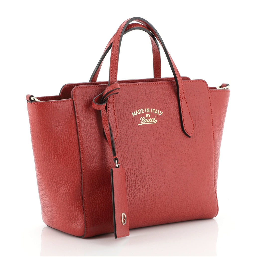 Swing Crossbody Bag Pebbled Leather Mini