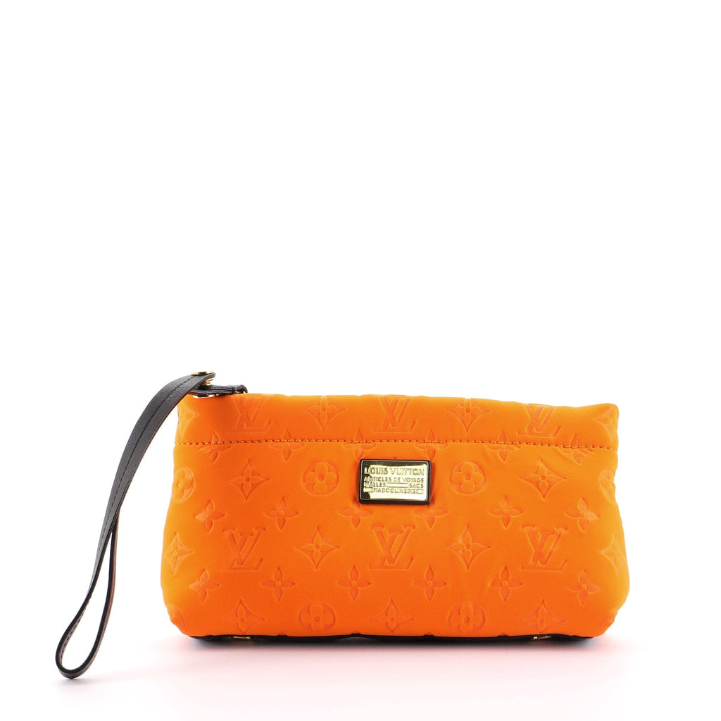 Scuba Clutch Monogram Embossed Neoprene