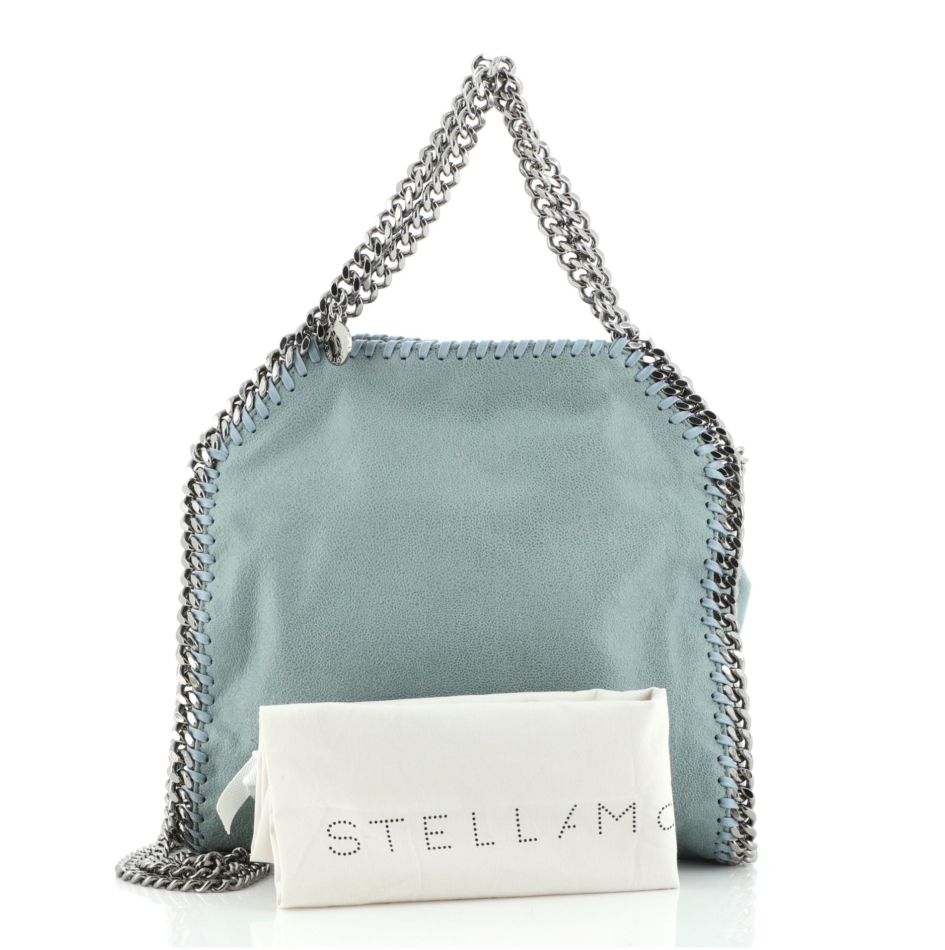 Falabella Fold Over Crossbody Bag Shaggy Deer Mini
