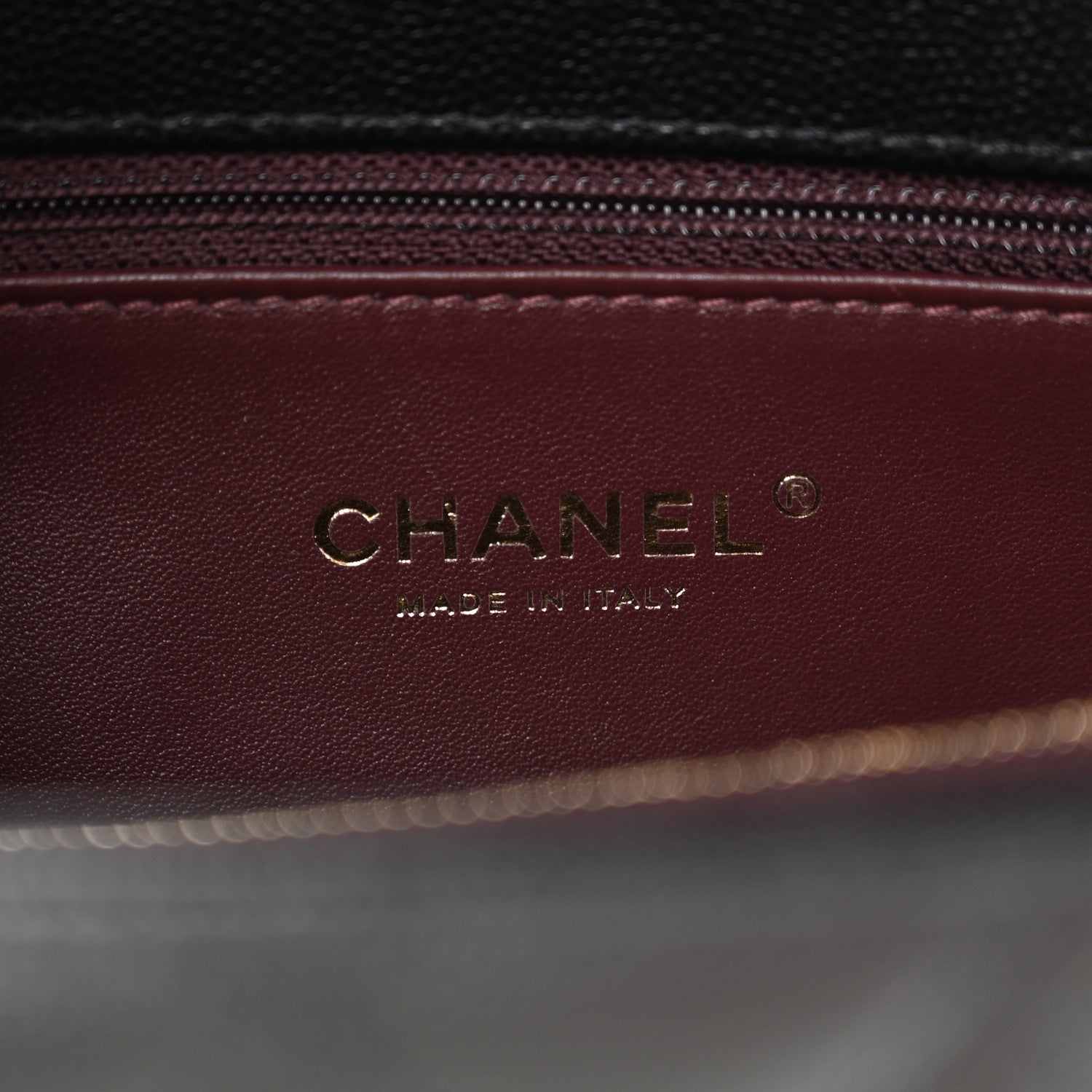 Caviar Quilted Small Coco Handle Flap Black