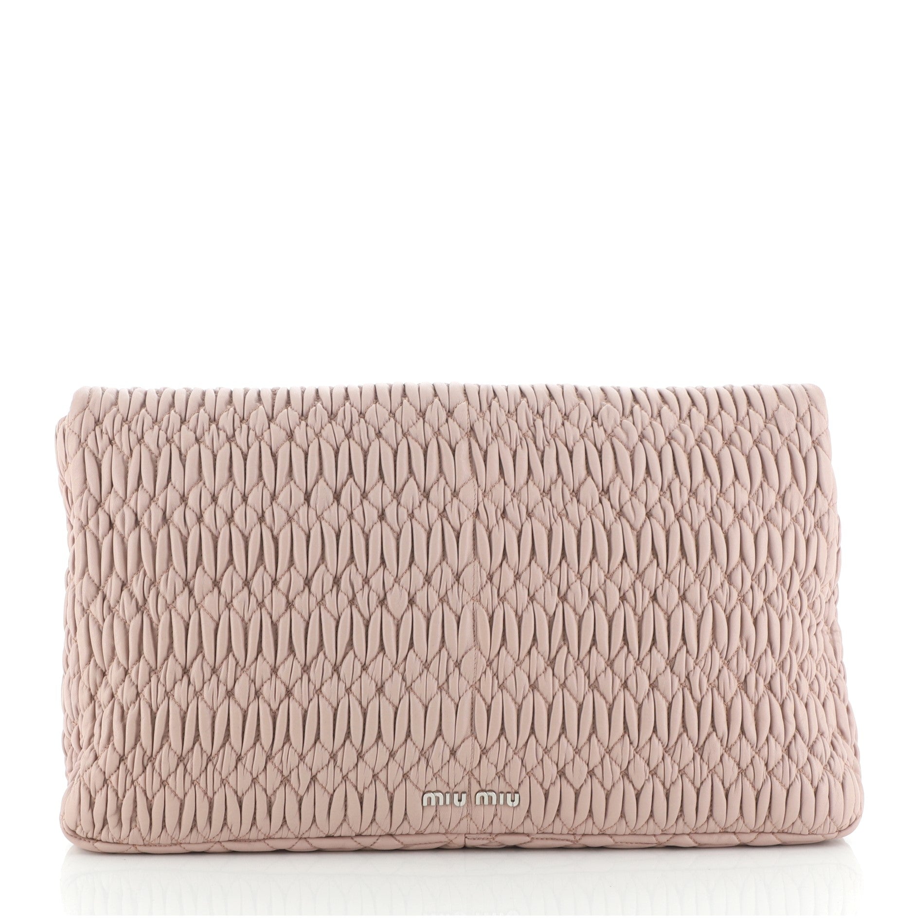 Crystal Clutch Matelasse Leather XL