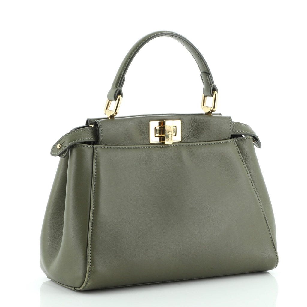 Peekaboo Bag Leather Mini