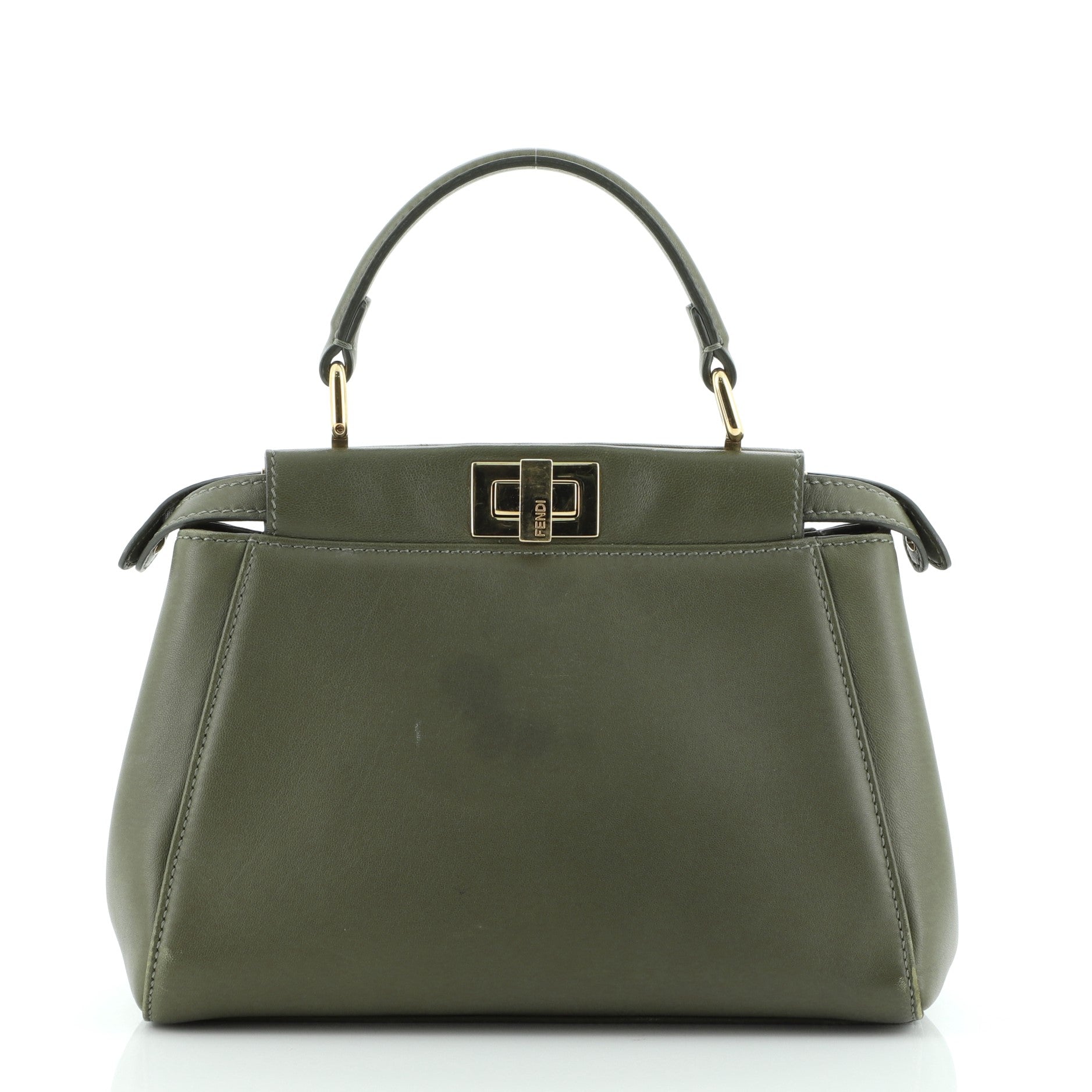 Peekaboo Bag Leather Mini